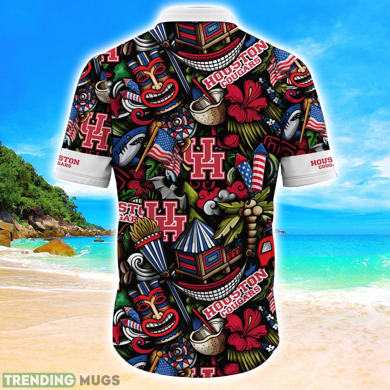 Houston Cougars NCAA3 Flower Hawaii Shirt Aloha Funny Pattern Summer Shirts Hawaiian Shirt Houston Cougars NCAA3 Flower Hawaii Shirt Aloha Funny Pattern Summer Shirts Hawaiian Shirt