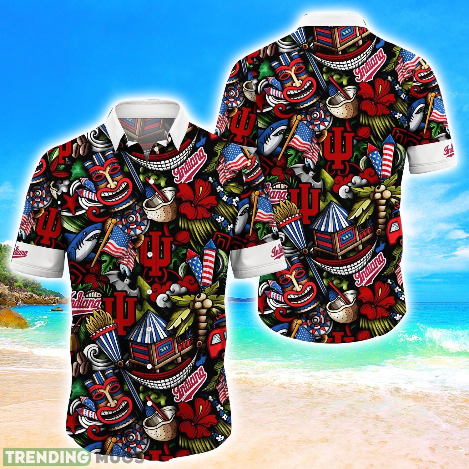 Indiana Hoosiers NCAA3 Flower Hawaii Shirt Aloha Funny Pattern Summer Shirts Product Photo 1 Indiana Hoosiers NCAA3 Flower Hawaii Shirt Aloha Funny Pattern Summer Shirts Product Photo 1