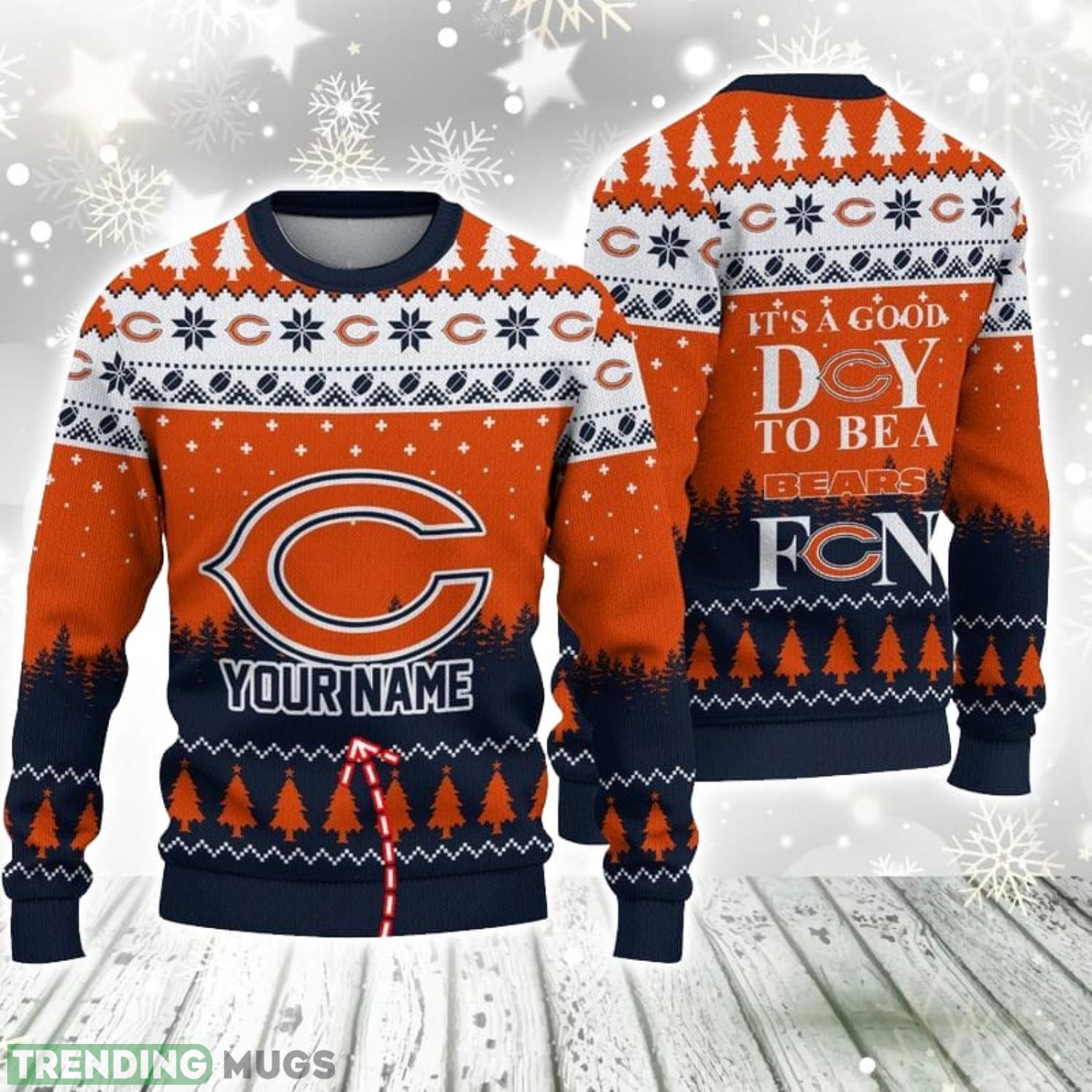 It's A Good Day To Be A Chicago Bears Limited Edition Knitted 3D Ugly Christmas Sweater 3D Sweater It's A Good Day To Be A Chicago Bears Limited Edition Knitted 3D Ugly Christmas Sweater 3D Sweater