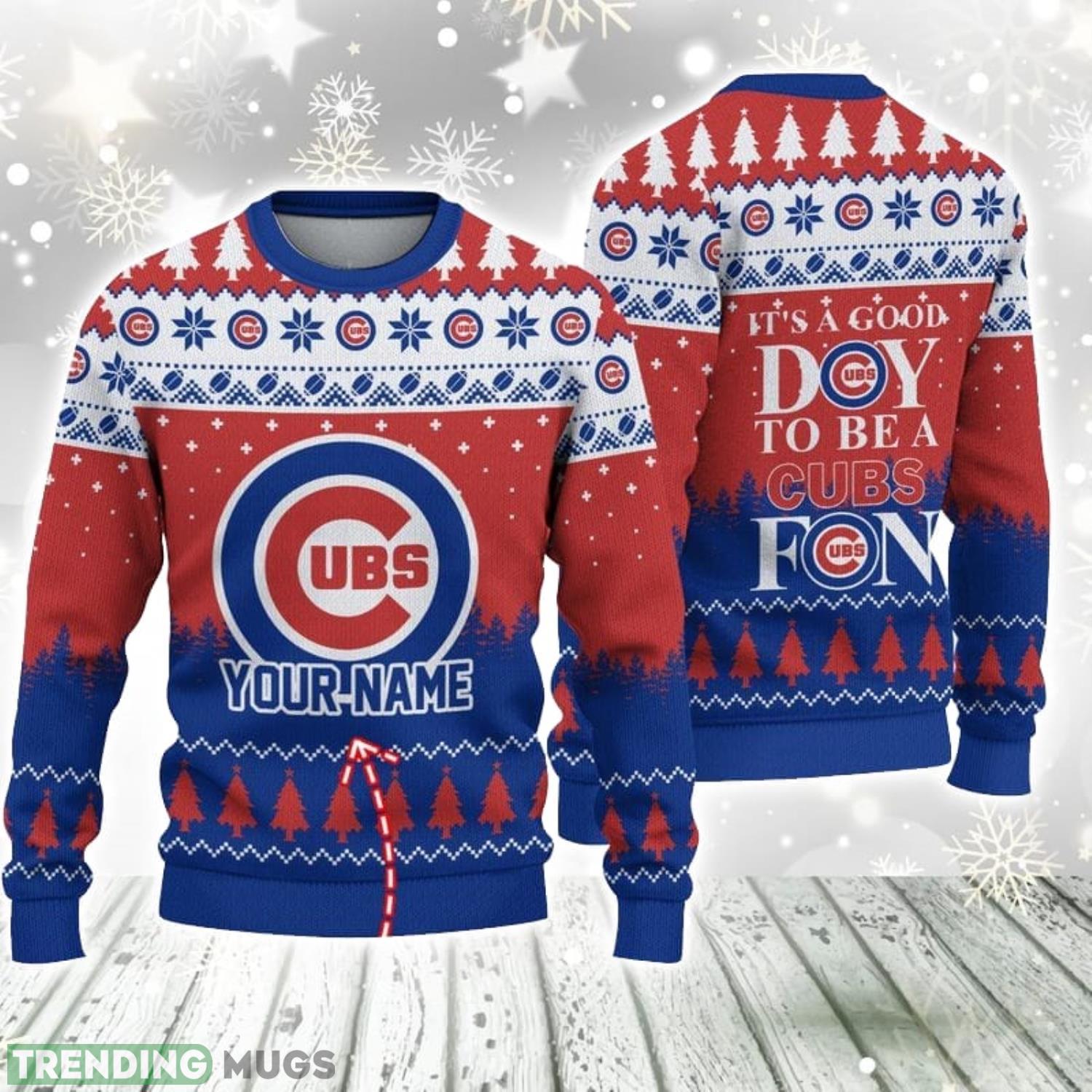 It's A Good Day To Be A Chicago Cubs Limited Edition Knitted 3D Ugly Christmas Sweater 3D Sweater It's A Good Day To Be A Chicago Cubs Limited Edition Knitted 3D Ugly Christmas Sweater 3D Sweater