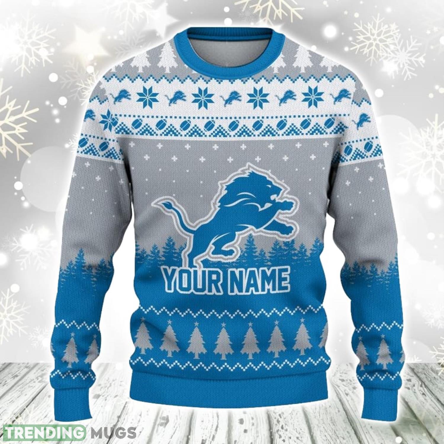 It's A Good Day To Be A Detroit Lions Limited Edition Knitted 3D Ugly Christmas Sweater 3D Sweater It's A Good Day To Be A Detroit Lions Limited Edition Knitted 3D Ugly Christmas Sweater 3D Sweater