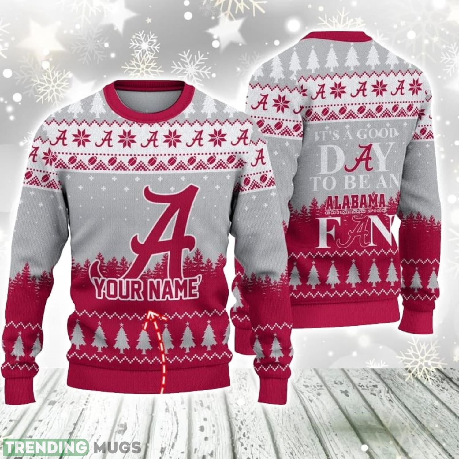 It's A Good Day To Be An Alabama Crimson Tide 3D Ugly Christmas Sweater 3D Sweater It's A Good Day To Be An Alabama Crimson Tide 3D Ugly Christmas Sweater 3D Sweater