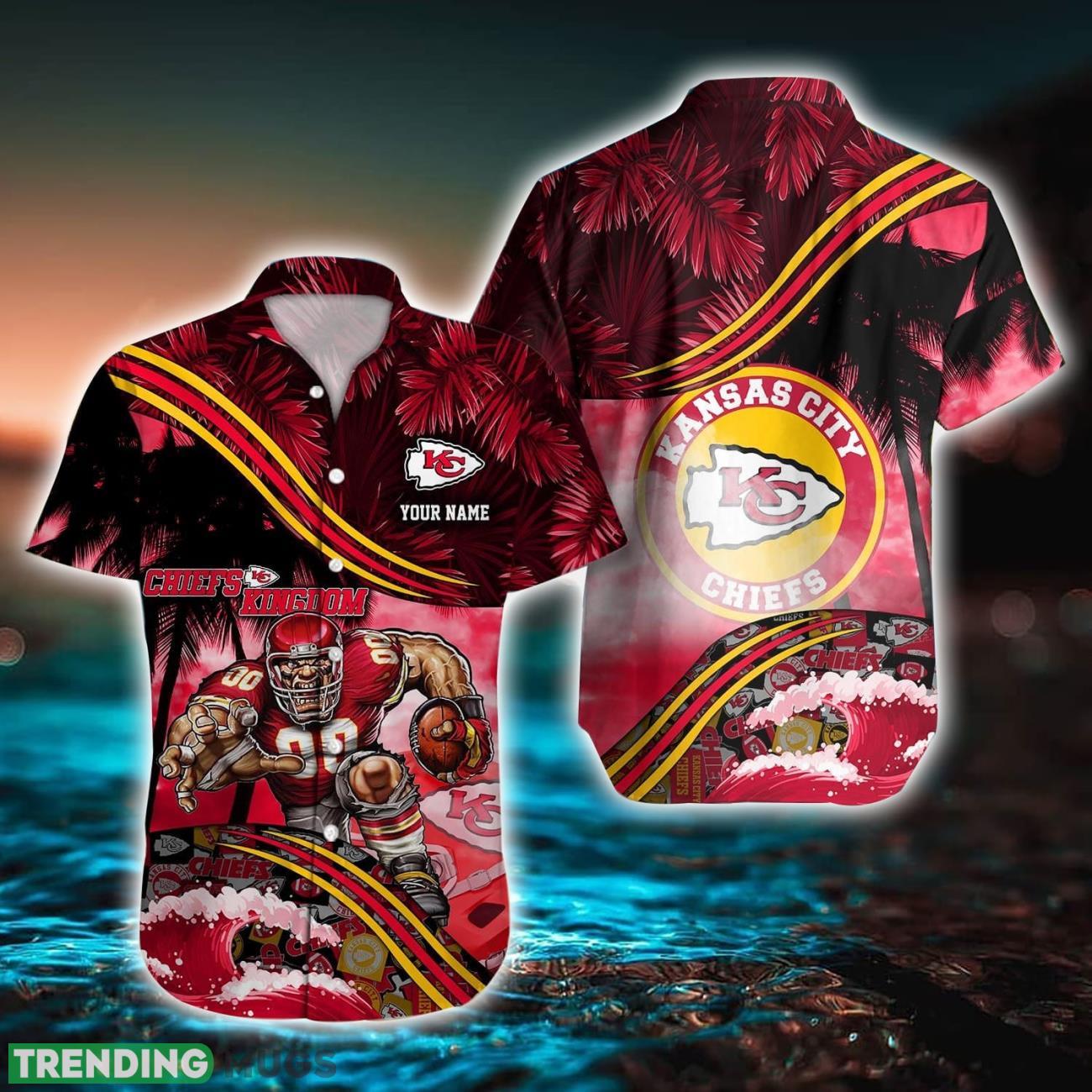 Kansas City Chiefs NFL Hawaiian Shirt Custom Name New Design For Fans Product Photo 1 Kansas City Chiefs NFL Hawaiian Shirt Custom Name New Design For Fans Product Photo 1