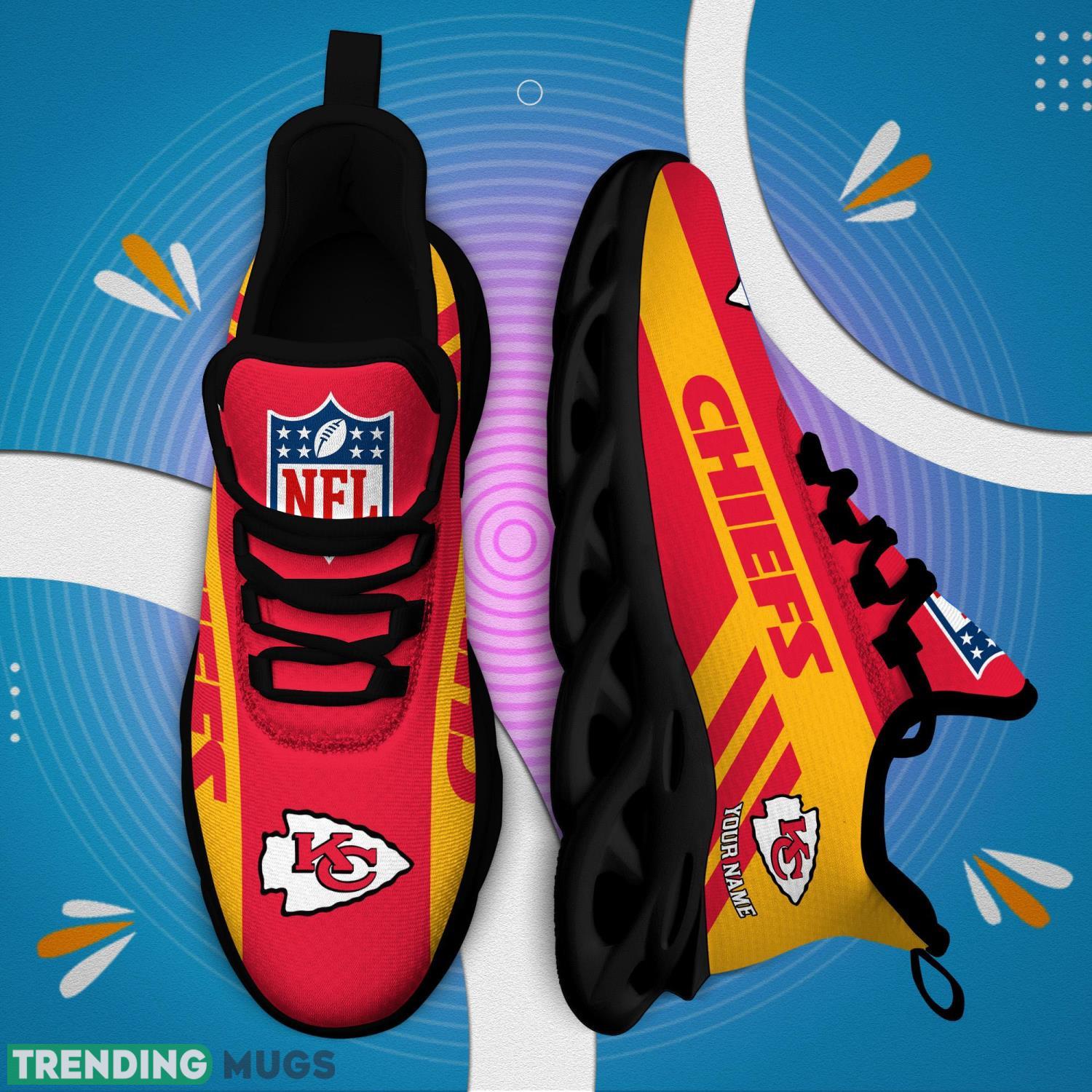Kansas City Chiefs Sneakers For Fans Custom Name Max Soul Shoes Max Soul Kansas City Chiefs Sneakers For Fans Custom Name Max Soul Shoes Max Soul