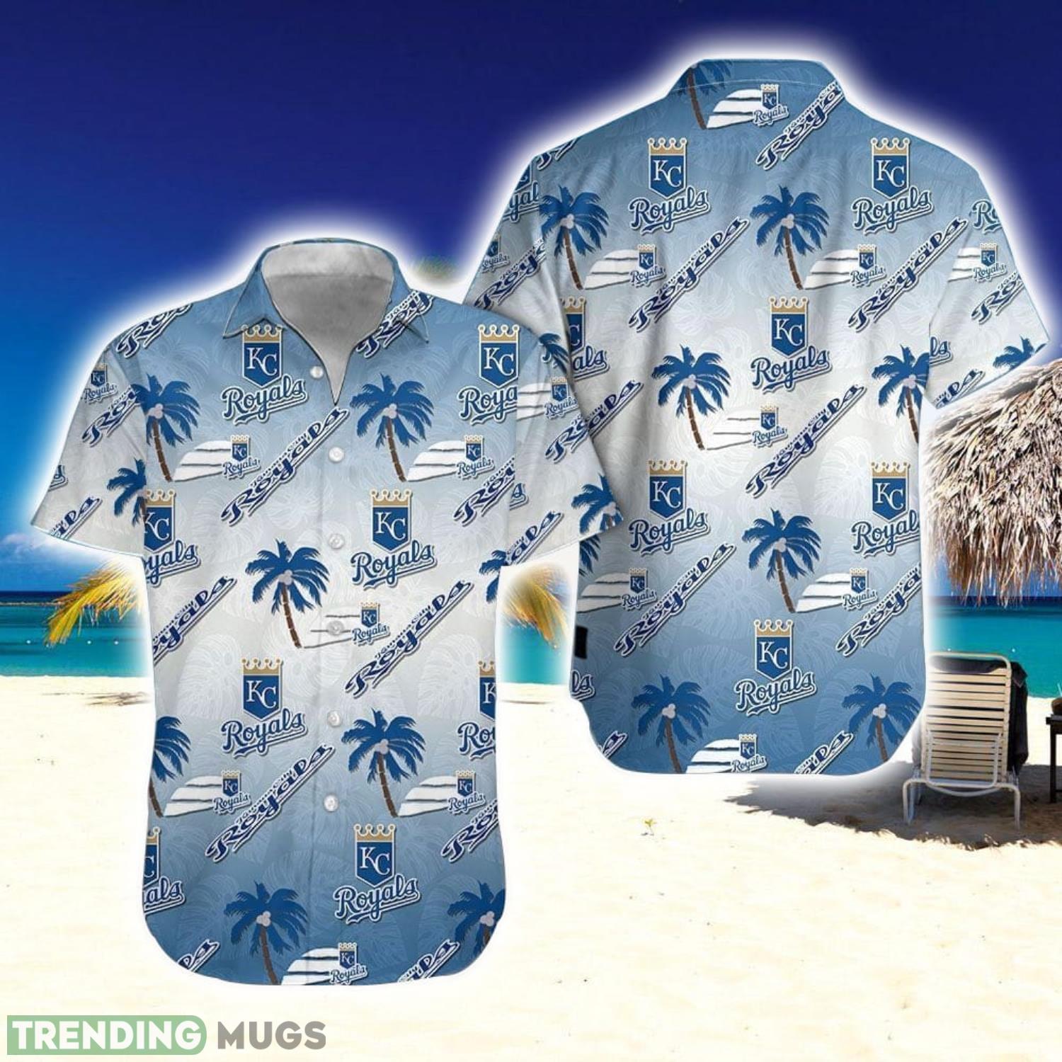 Kansas City Royals Coconut Pattern 3D Hawaiian Shirt Aloha Shirt For Summer Gift Product Photo 1 Kansas City Royals Coconut Pattern 3D Hawaiian Shirt Aloha Shirt For Summer Gift Product Photo 1