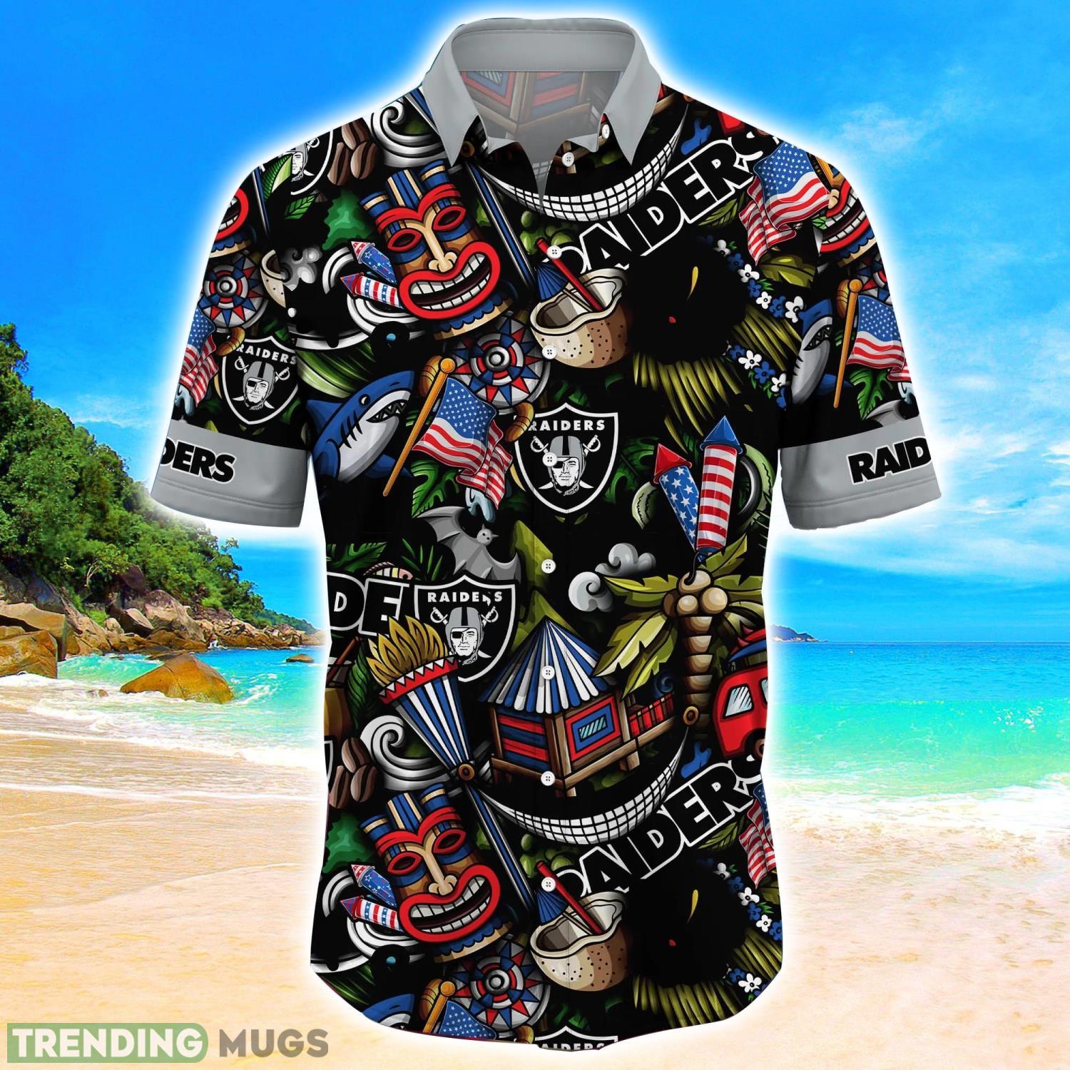 Las Vegas Raiders NFL Flower Hawaii Shirt Aloha Funny Pattern Summer Shirts Hawaiian Shirt Las Vegas Raiders NFL Flower Hawaii Shirt Aloha Funny Pattern Summer Shirts Hawaiian Shirt