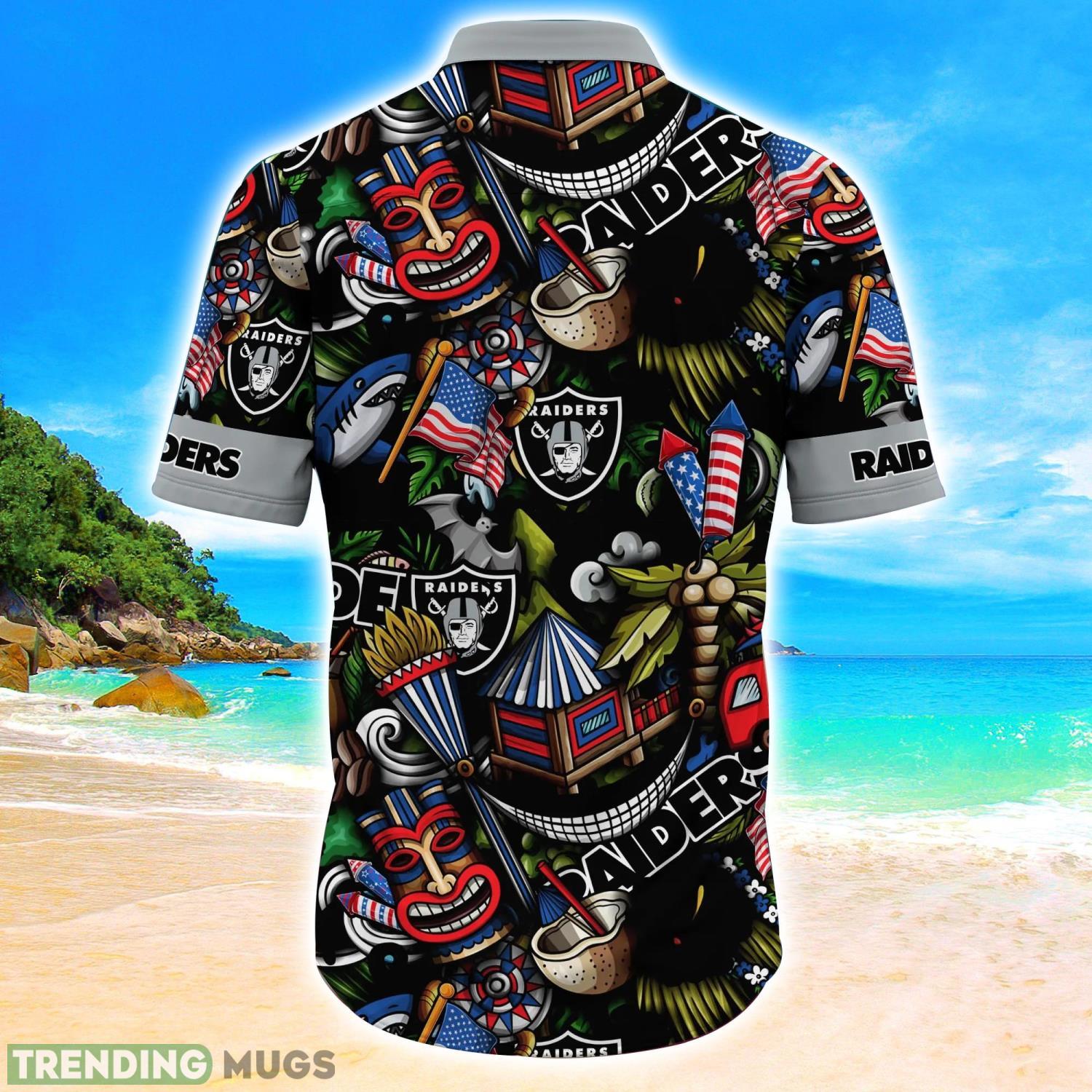 Las Vegas Raiders NFL Flower Hawaii Shirt Aloha Funny Pattern Summer Shirts Hawaiian Shirt Las Vegas Raiders NFL Flower Hawaii Shirt Aloha Funny Pattern Summer Shirts Hawaiian Shirt