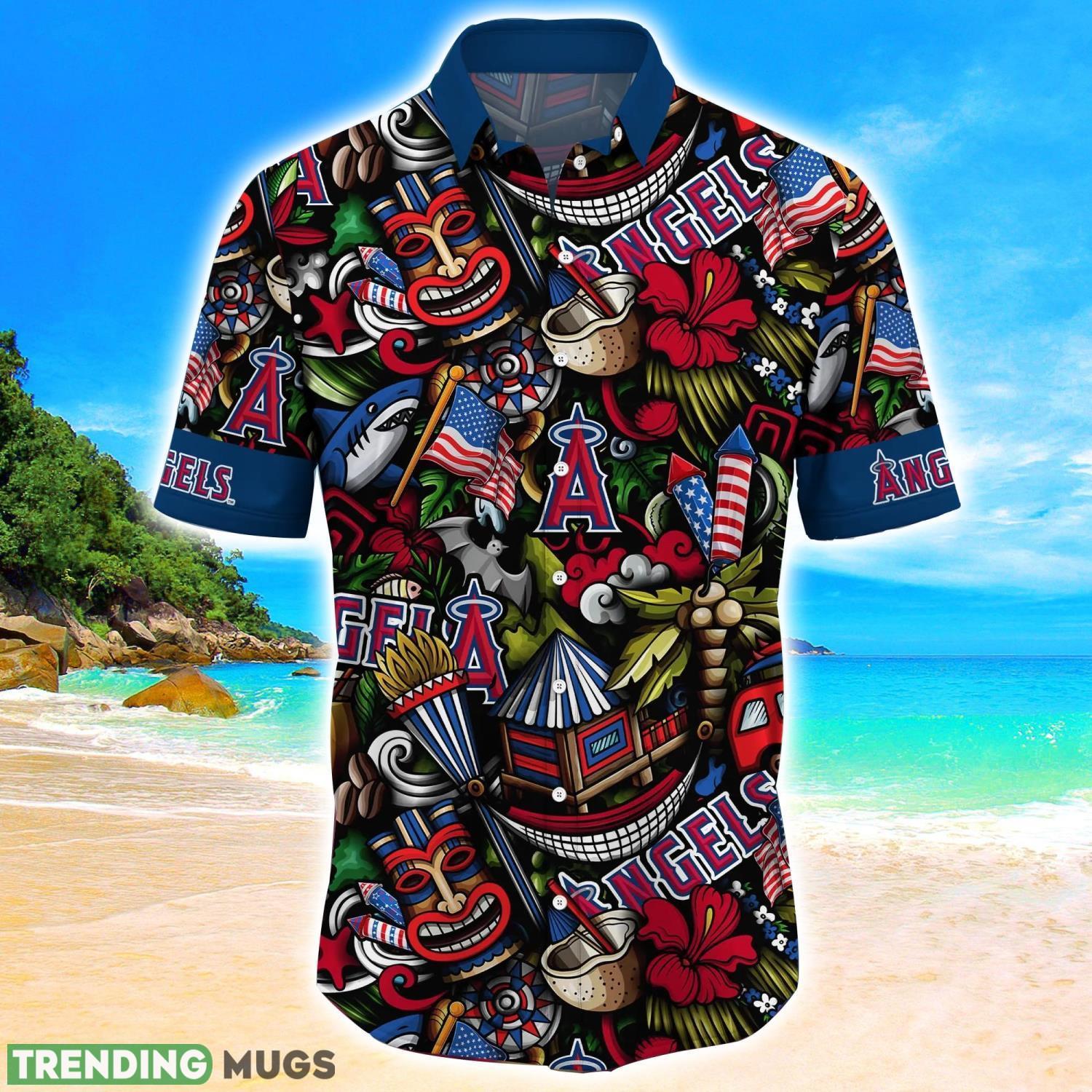 Los Angeles Angels MLB Flower Hawaii Shirt Aloha Funny Pattern Summer Shirts Hawaiian Shirt Los Angeles Angels MLB Flower Hawaii Shirt Aloha Funny Pattern Summer Shirts Hawaiian Shirt