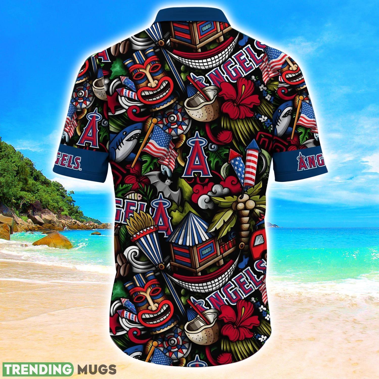 Los Angeles Angels MLB Flower Hawaii Shirt Aloha Funny Pattern Summer Shirts Hawaiian Shirt Los Angeles Angels MLB Flower Hawaii Shirt Aloha Funny Pattern Summer Shirts Hawaiian Shirt