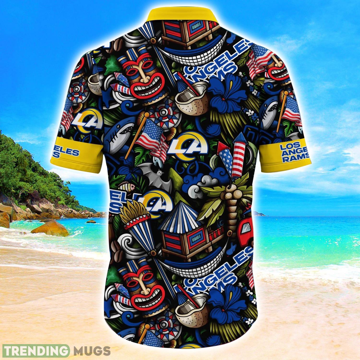 Los Angeles Rams NFL Flower Hawaii Shirt Aloha Funny Pattern Summer Shirts Hawaiian Shirt Los Angeles Rams NFL Flower Hawaii Shirt Aloha Funny Pattern Summer Shirts Hawaiian Shirt