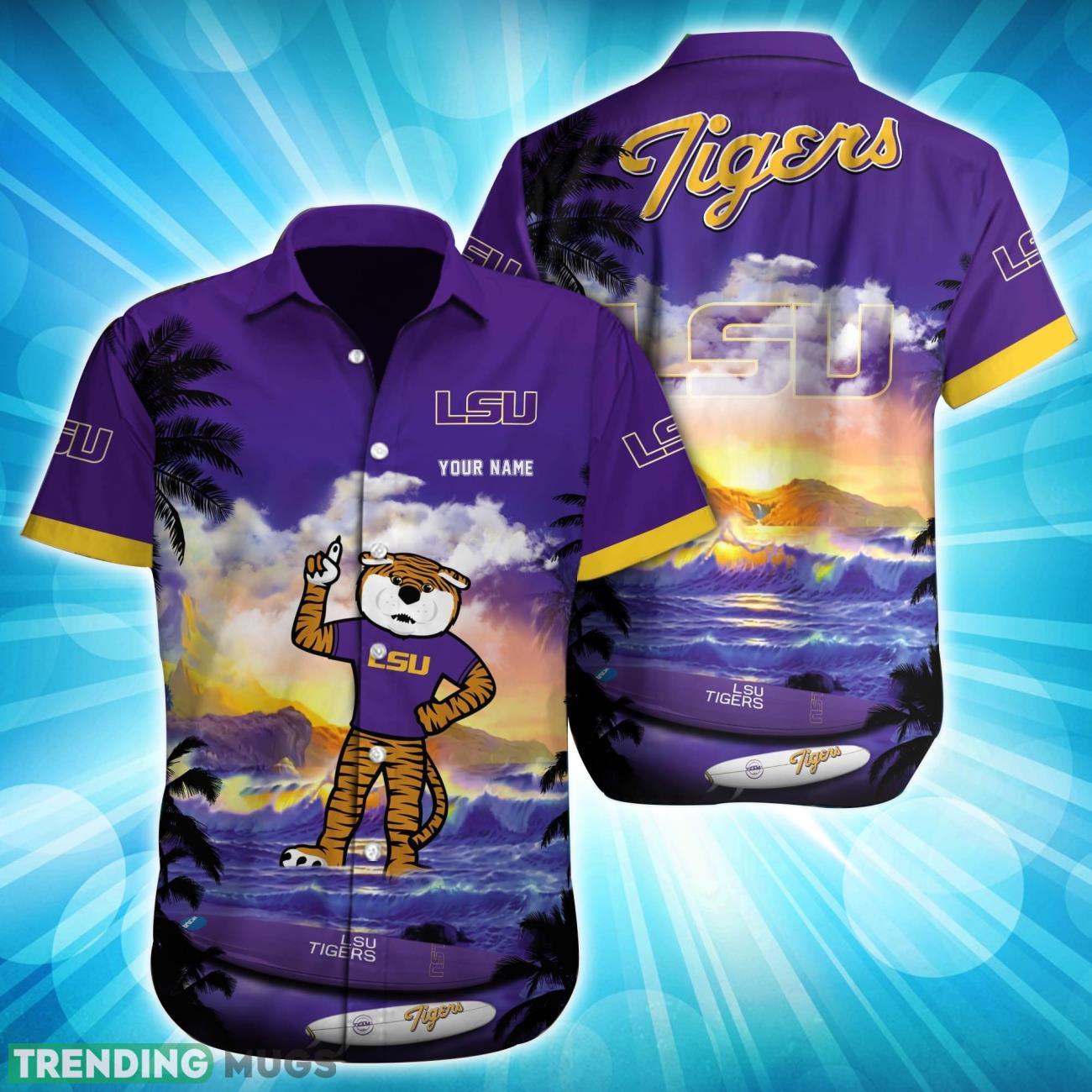 LSU TIGERS NCAA1-Custom Name Hawaiian Shirt Summer Time Gift For Fans Product Photo 1 LSU TIGERS NCAA1-Custom Name Hawaiian Shirt Summer Time Gift For Fans Product Photo 1