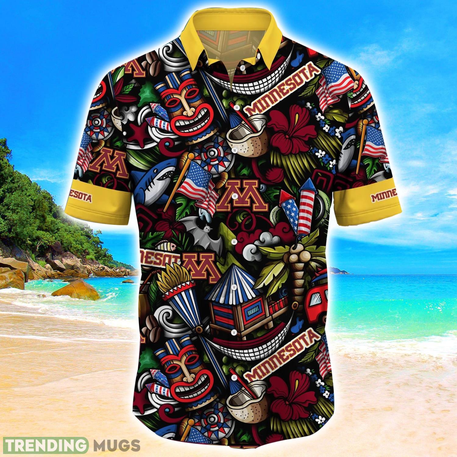 Minnesota Golden Gophers NCAA3 Flower Hawaii Shirt Aloha Funny Pattern Summer Shirts Hawaiian Shirt Minnesota Golden Gophers NCAA3 Flower Hawaii Shirt Aloha Funny Pattern Summer Shirts Hawaiian Shirt