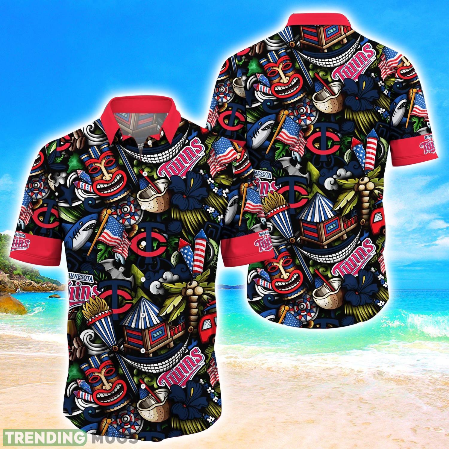 Minnesota Twins MLB Flower Hawaii Shirt Aloha Funny Pattern Summer Shirts Product Photo 1 Minnesota Twins MLB Flower Hawaii Shirt Aloha Funny Pattern Summer Shirts Product Photo 1