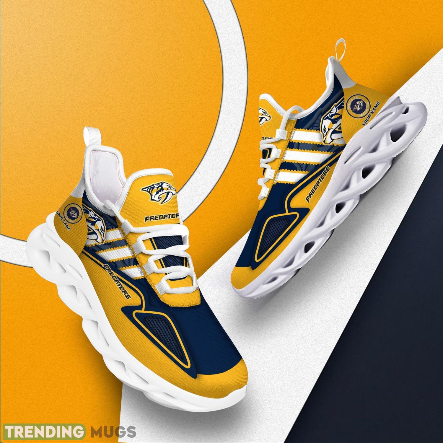 Nashville Predators Clunky Max Soul Shoes Sneakers Men And Women Running Shoes Max Soul Nashville Predators Clunky Max Soul Shoes Sneakers Men And Women Running Shoes Max Soul