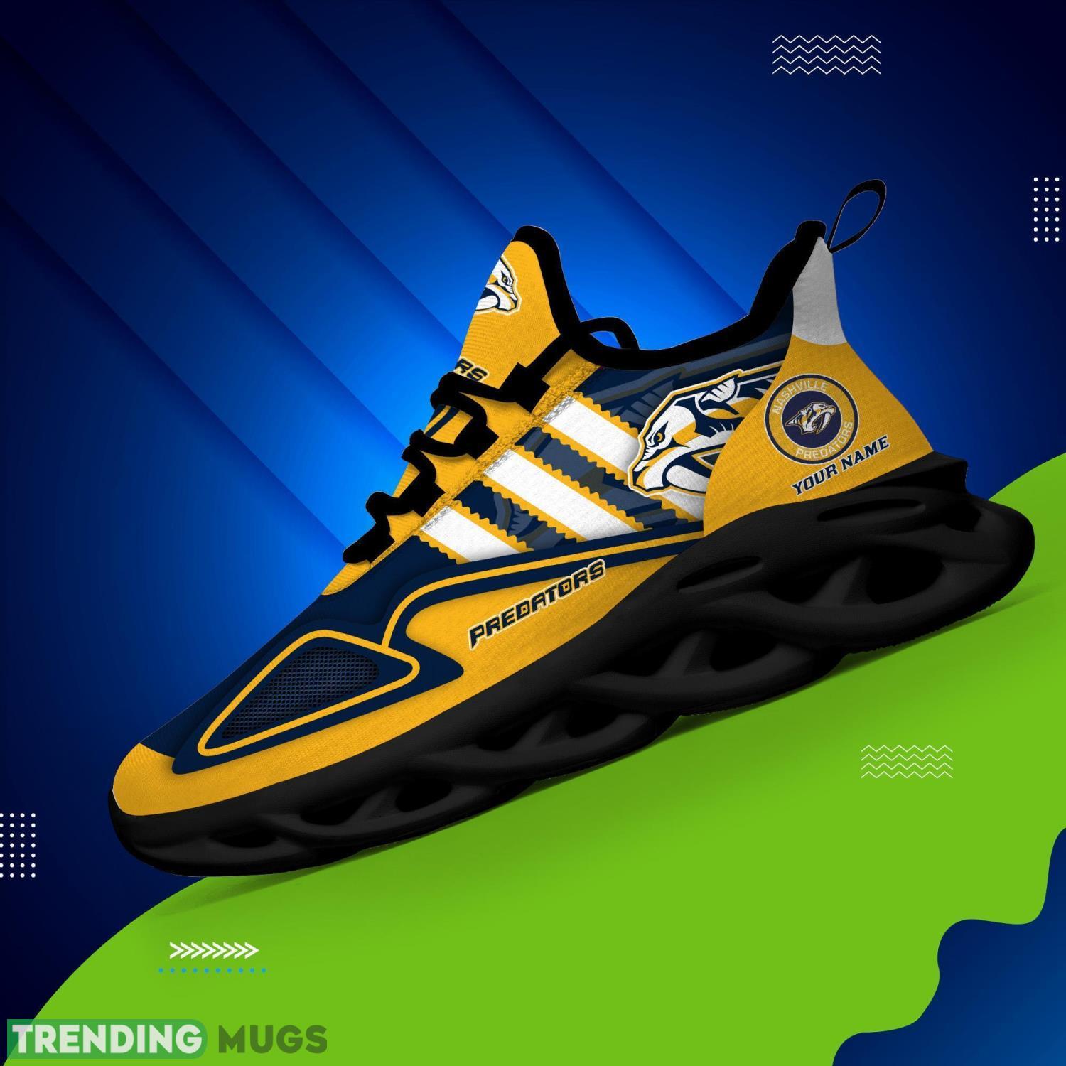 Nashville Predators Clunky Max Soul Shoes Sneakers Men And Women Running Shoes Max Soul Nashville Predators Clunky Max Soul Shoes Sneakers Men And Women Running Shoes Max Soul