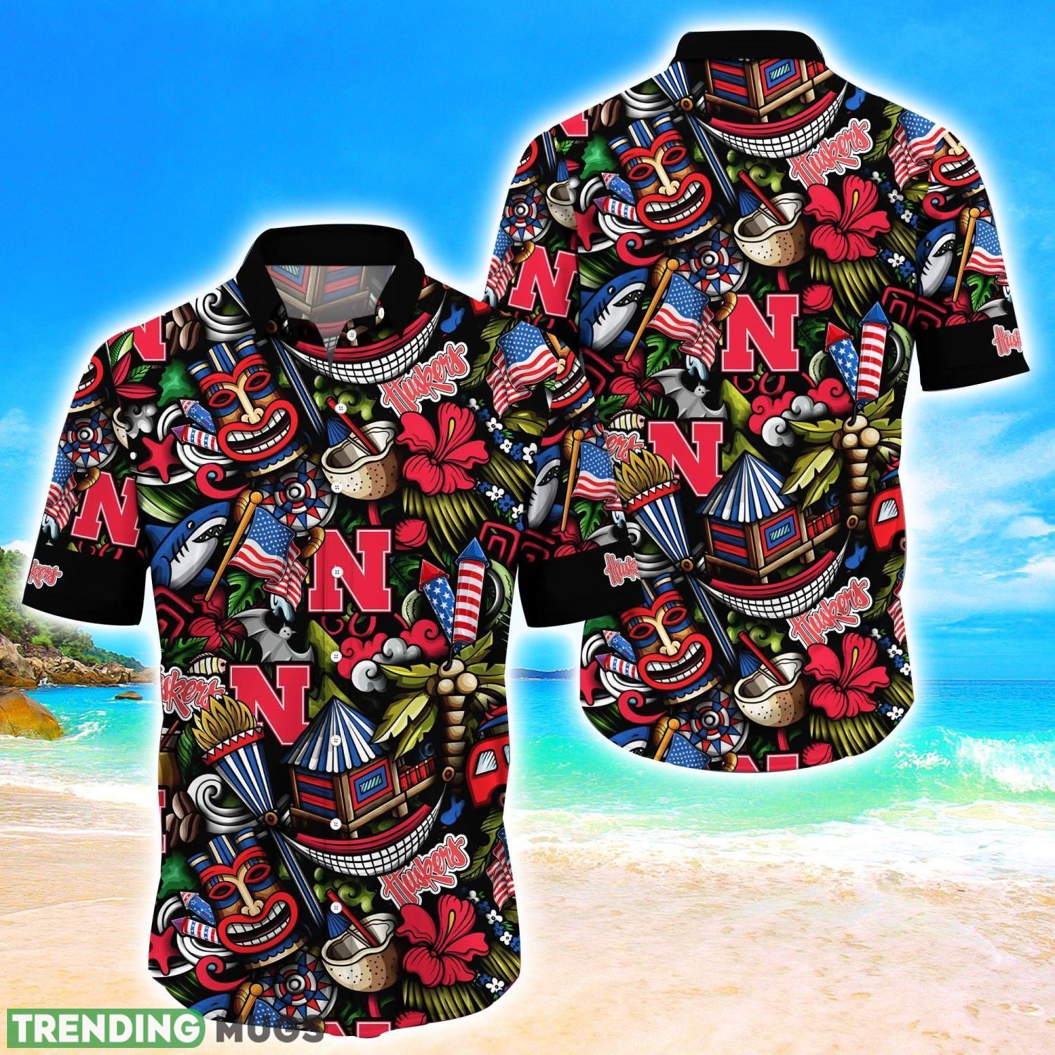 Nebraska Cornhuskers NCAA2 Flower Hawaii Shirt Aloha Funny Pattern Summer Shirts Product Photo 1 Nebraska Cornhuskers NCAA2 Flower Hawaii Shirt Aloha Funny Pattern Summer Shirts Product Photo 1
