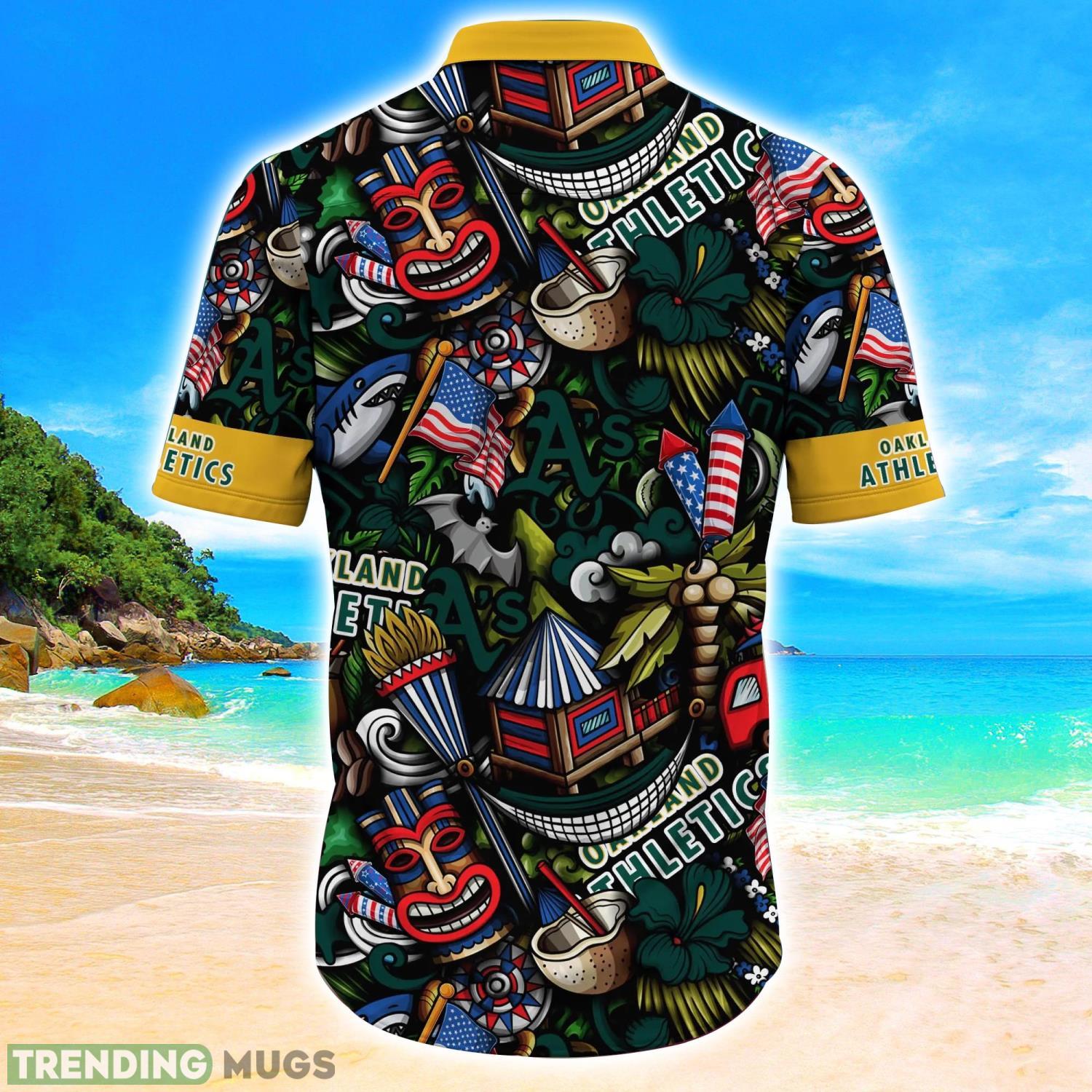 Oakland Athletics MLB Flower Hawaii Shirt Aloha Funny Pattern Summer Shirts Hawaiian Shirt Oakland Athletics MLB Flower Hawaii Shirt Aloha Funny Pattern Summer Shirts Hawaiian Shirt