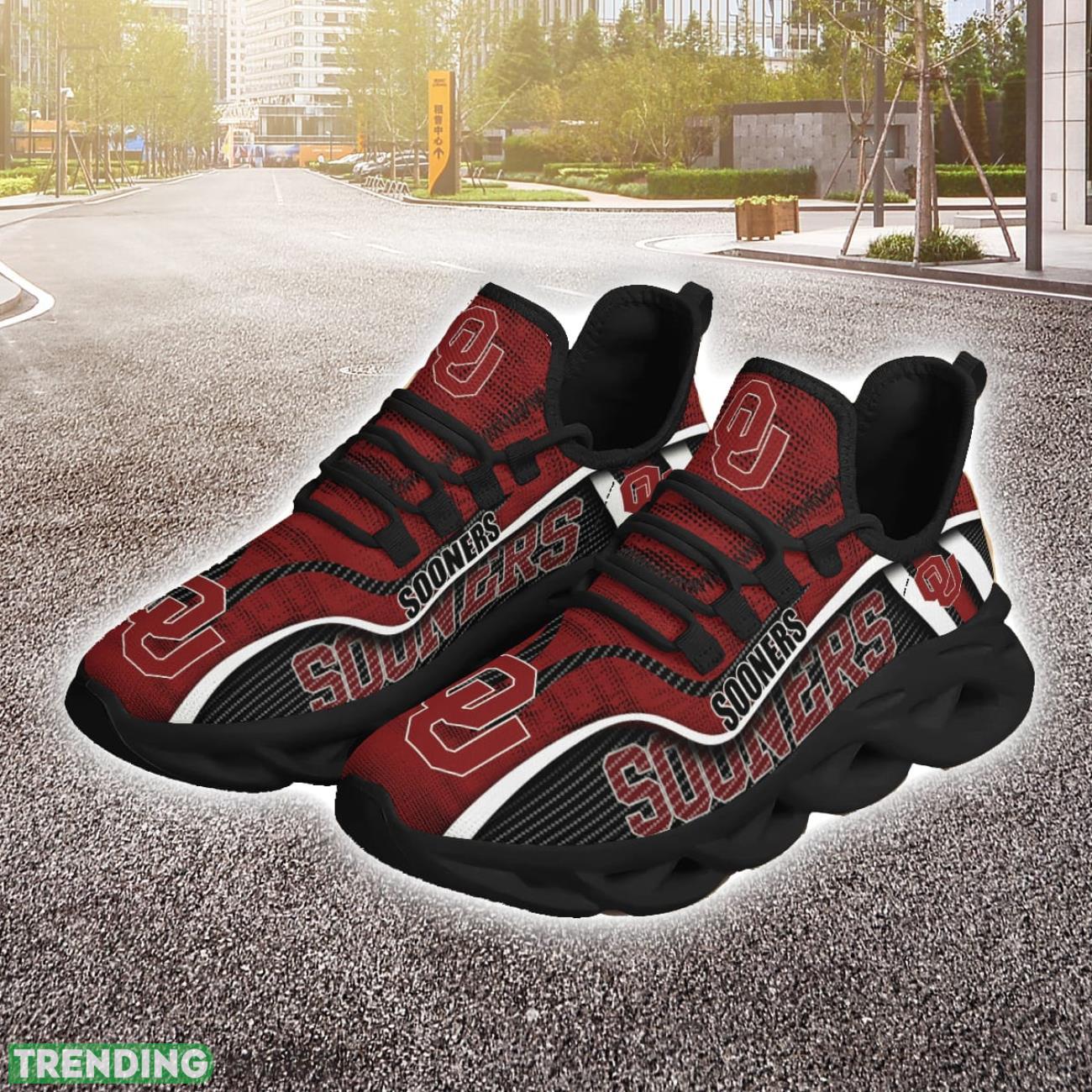 Oklahoma Sooners Special Sport Shoes Max Soul Sneakers For Fans Max Soul Oklahoma Sooners Special Sport Shoes Max Soul Sneakers For Fans Max Soul