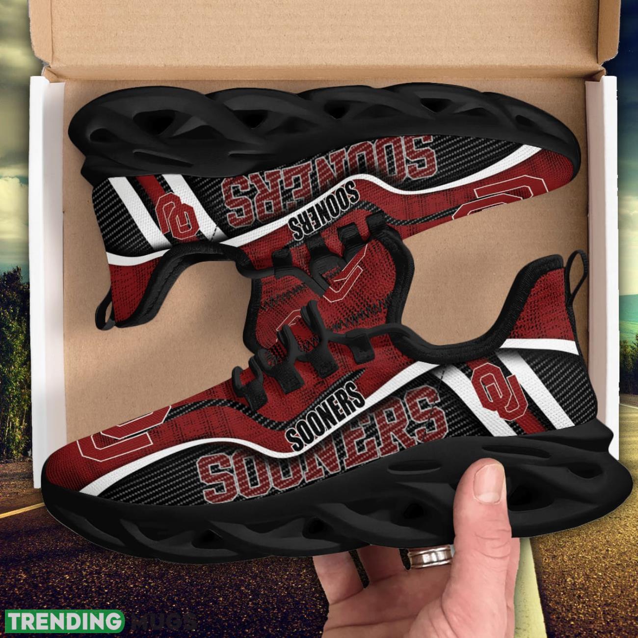 Oklahoma Sooners Special Sport Shoes Max Soul Sneakers For Fans Max Soul Oklahoma Sooners Special Sport Shoes Max Soul Sneakers For Fans Max Soul