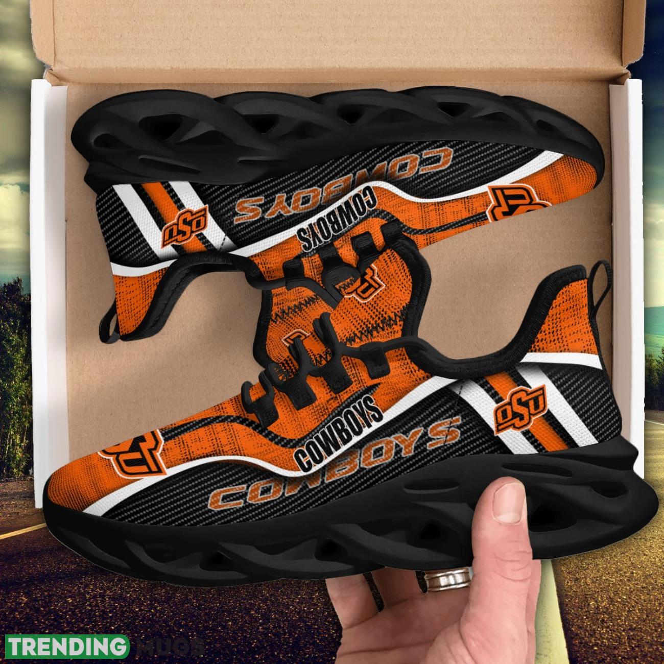 Oklahoma State Cowboys Special Sport Shoes Max Soul Sneakers For Fans Max Soul Oklahoma State Cowboys Special Sport Shoes Max Soul Sneakers For Fans Max Soul