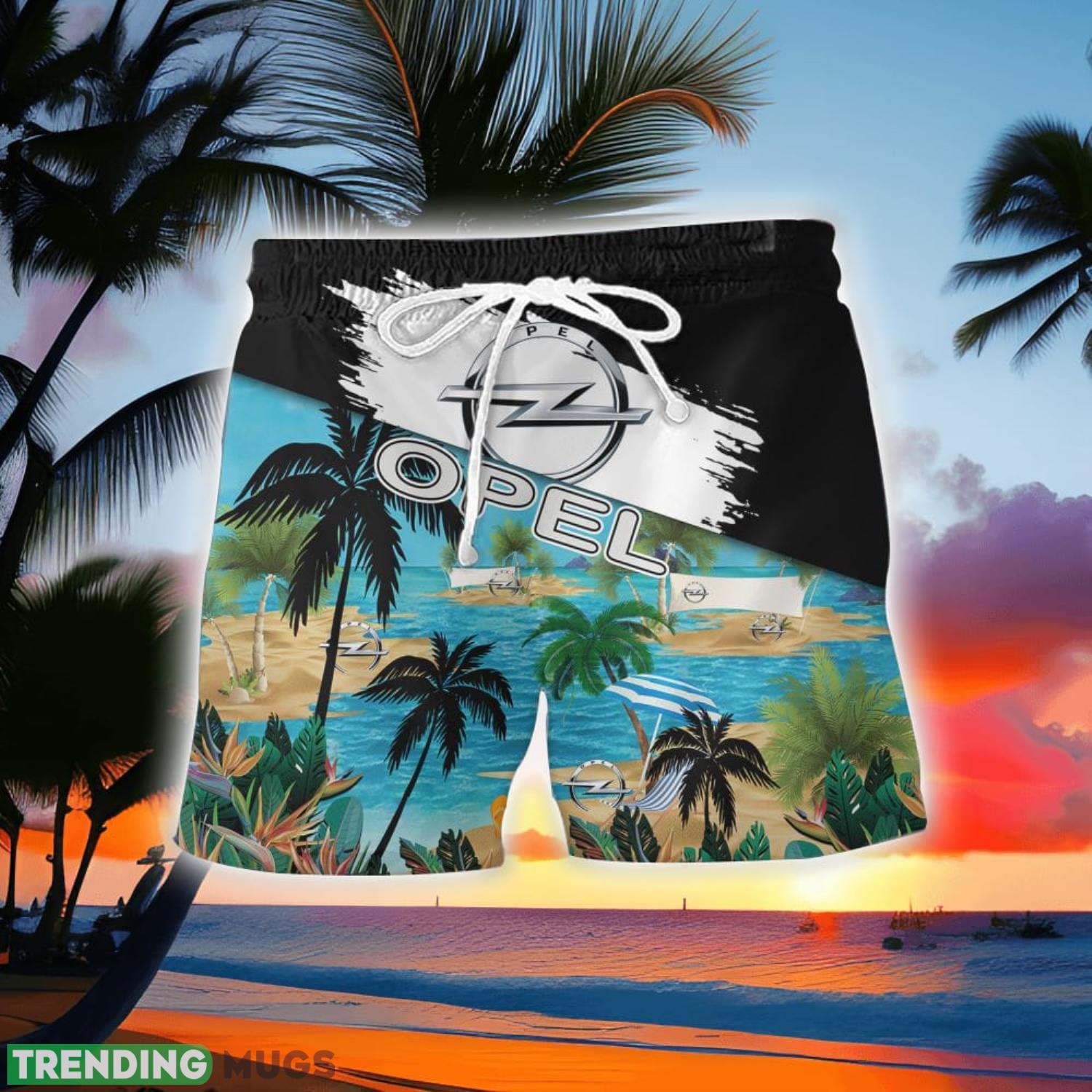 Opel Beach Coconut Pattern Aloha Hawaiian Shirt And Shorts Hawaiian & Short Opel Beach Coconut Pattern Aloha Hawaiian Shirt And Shorts Hawaiian & Short