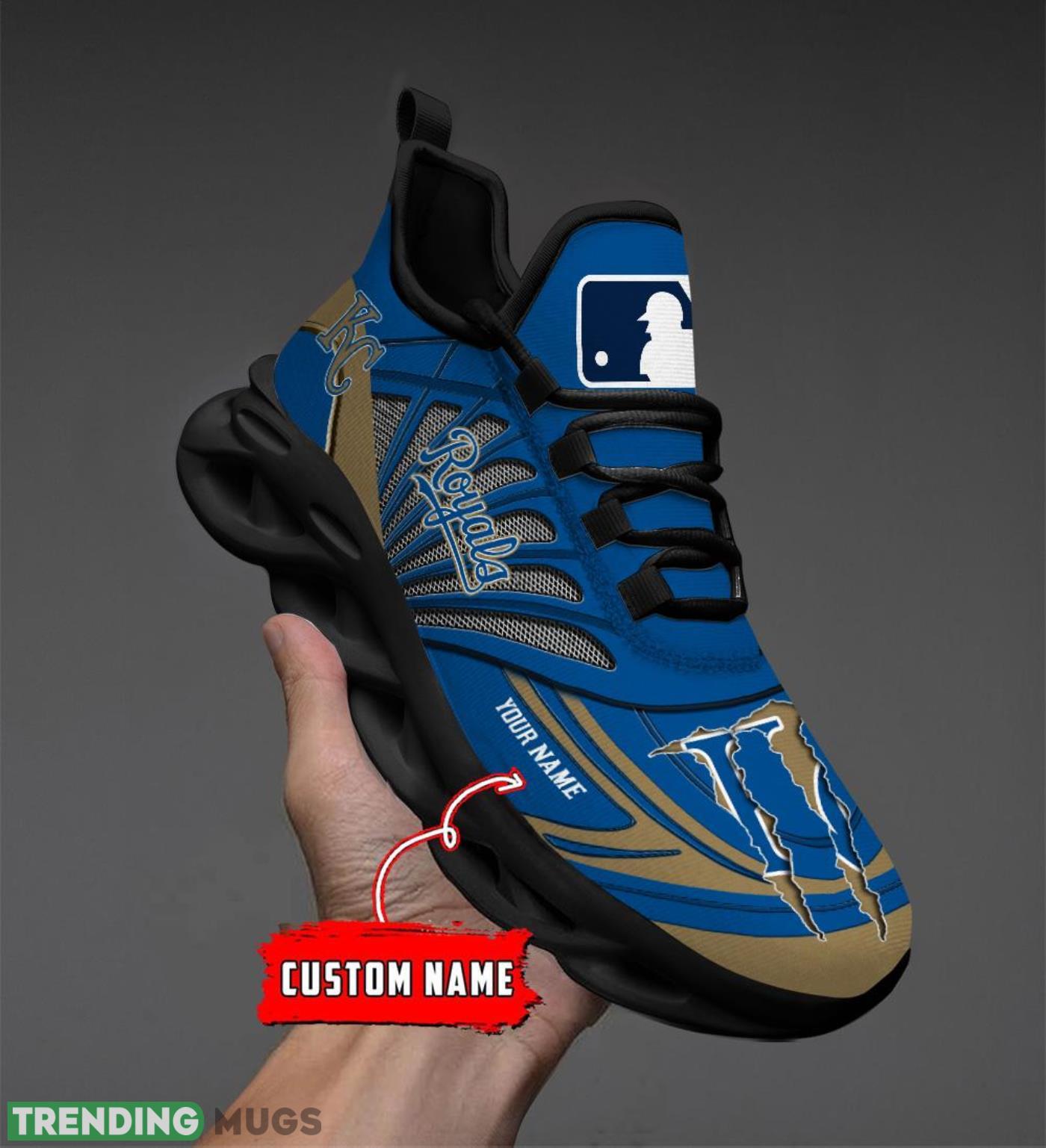Personalized Name Kansas City Royals Personalized Running Sneakers Max Soul Shoes Max Soul Personalized Name Kansas City Royals Personalized Running Sneakers Max Soul Shoes Max Soul
