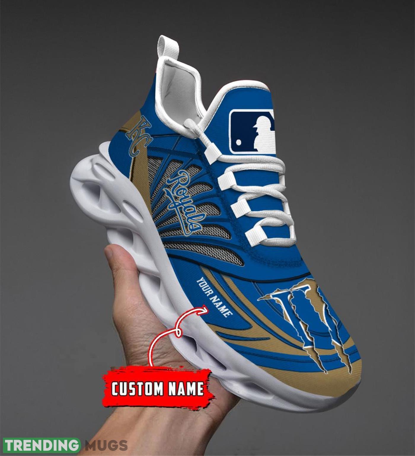 Personalized Name Kansas City Royals Personalized Running Sneakers Max Soul Shoes Max Soul Personalized Name Kansas City Royals Personalized Running Sneakers Max Soul Shoes Max Soul