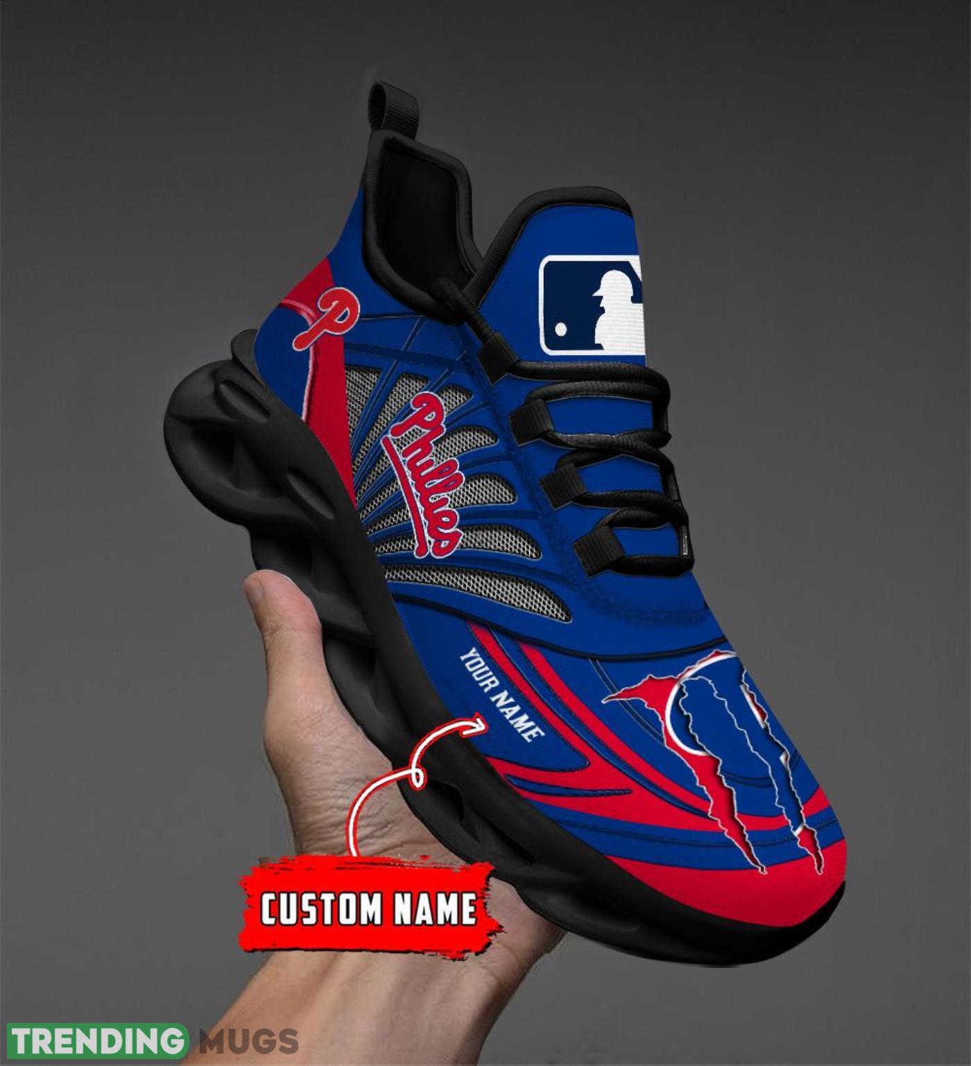 Personalized Name Philadelphia Phillies Personalized Running Sneakers Max Soul Shoes Max Soul Personalized Name Philadelphia Phillies Personalized Running Sneakers Max Soul Shoes Max Soul