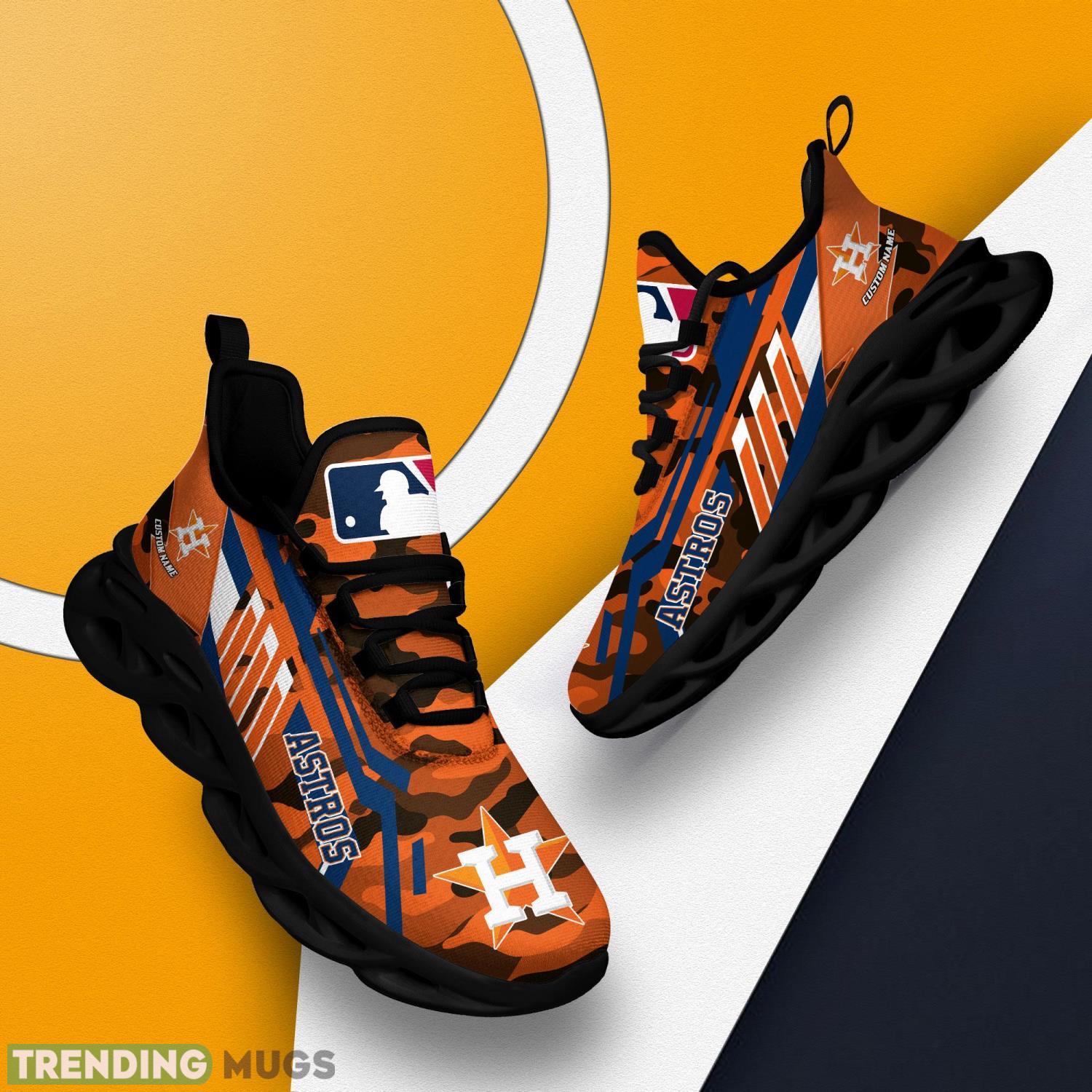 Personalized Name Shoes Houston Astros Camo Style Max Soul Shoes Running Sneakers Father's Day Gift Max Soul Personalized Name Shoes Houston Astros Camo Style Max Soul Shoes Running Sneakers Father's Day Gift Max Soul
