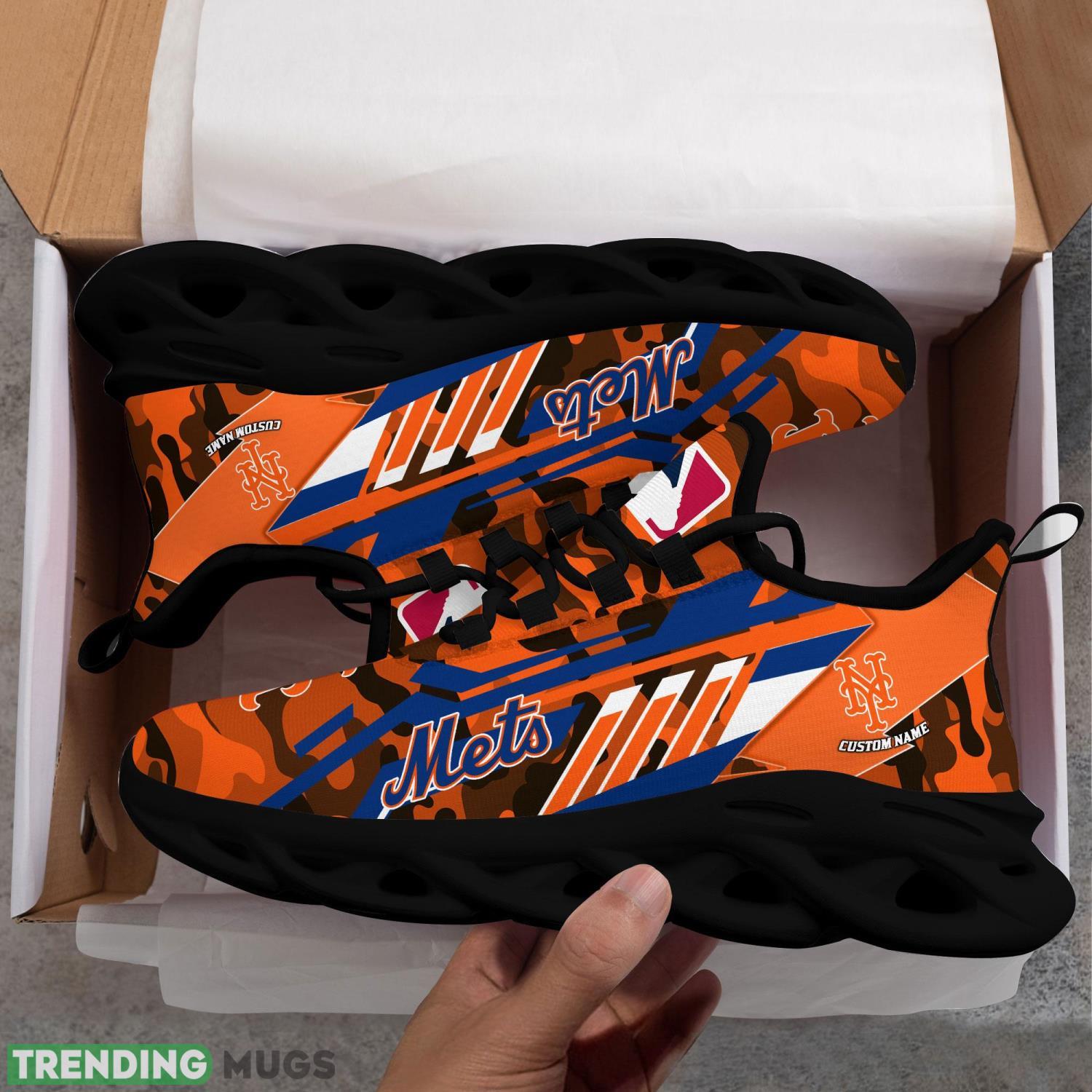 Personalized Name Shoes New York Mets Camo Style Max Soul Shoes Running Sneakers Father's Day Gift Max Soul Personalized Name Shoes New York Mets Camo Style Max Soul Shoes Running Sneakers Father's Day Gift Max Soul
