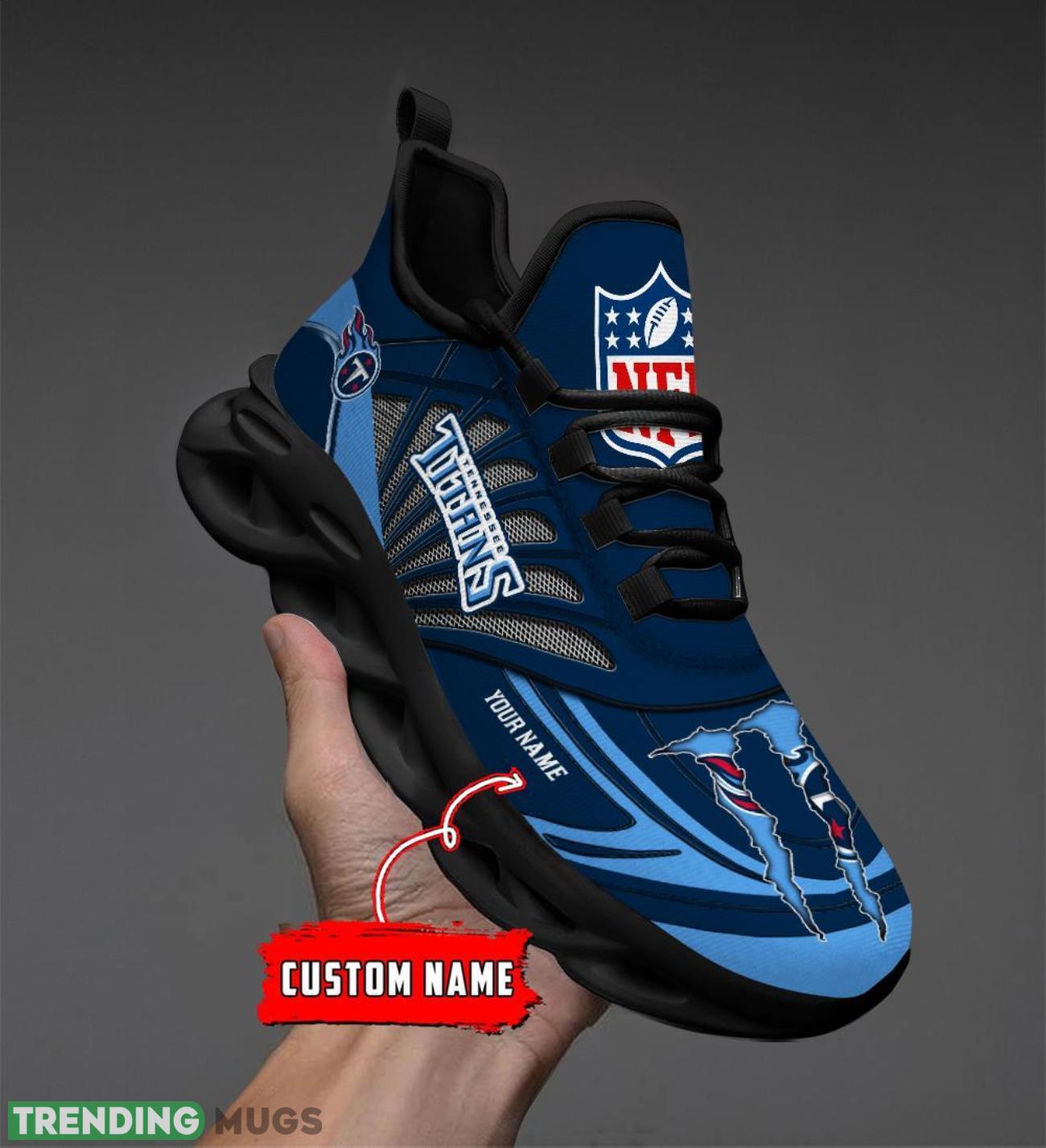 Personalized Name Tennessee Titans Personalized Running Sneakers Max Soul Shoes Max Soul Personalized Name Tennessee Titans Personalized Running Sneakers Max Soul Shoes Max Soul