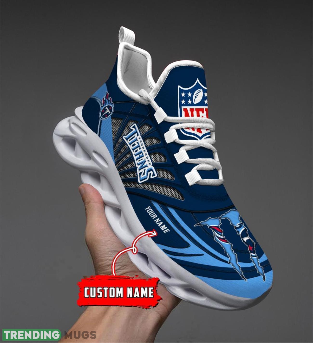 Personalized Name Tennessee Titans Personalized Running Sneakers Max Soul Shoes Max Soul Personalized Name Tennessee Titans Personalized Running Sneakers Max Soul Shoes Max Soul