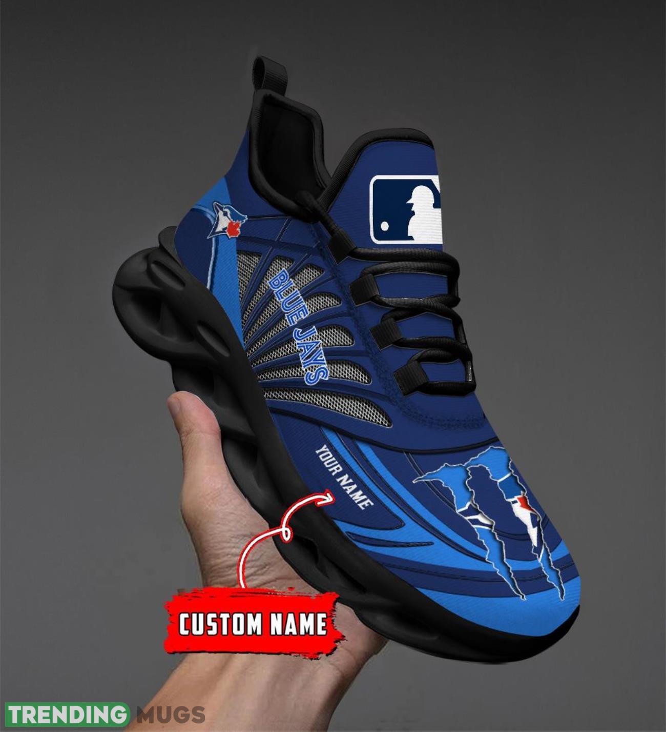Personalized Name Toronto Blue Jays Personalized Running Sneakers Max Soul Shoes Max Soul Personalized Name Toronto Blue Jays Personalized Running Sneakers Max Soul Shoes Max Soul