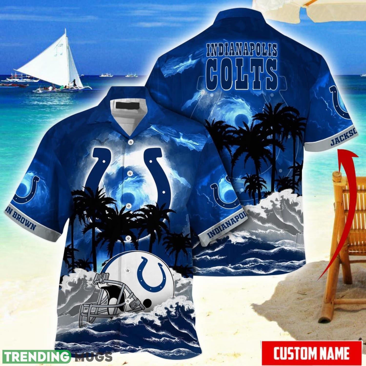 Personalized NameNFL Indianapolis Colts Best Hawaiian Shirt Big Fans Aloha Shirt Summer Gift Product Photo 1 Personalized NameNFL Indianapolis Colts Best Hawaiian Shirt Big Fans Aloha Shirt Summer Gift Product Photo 1
