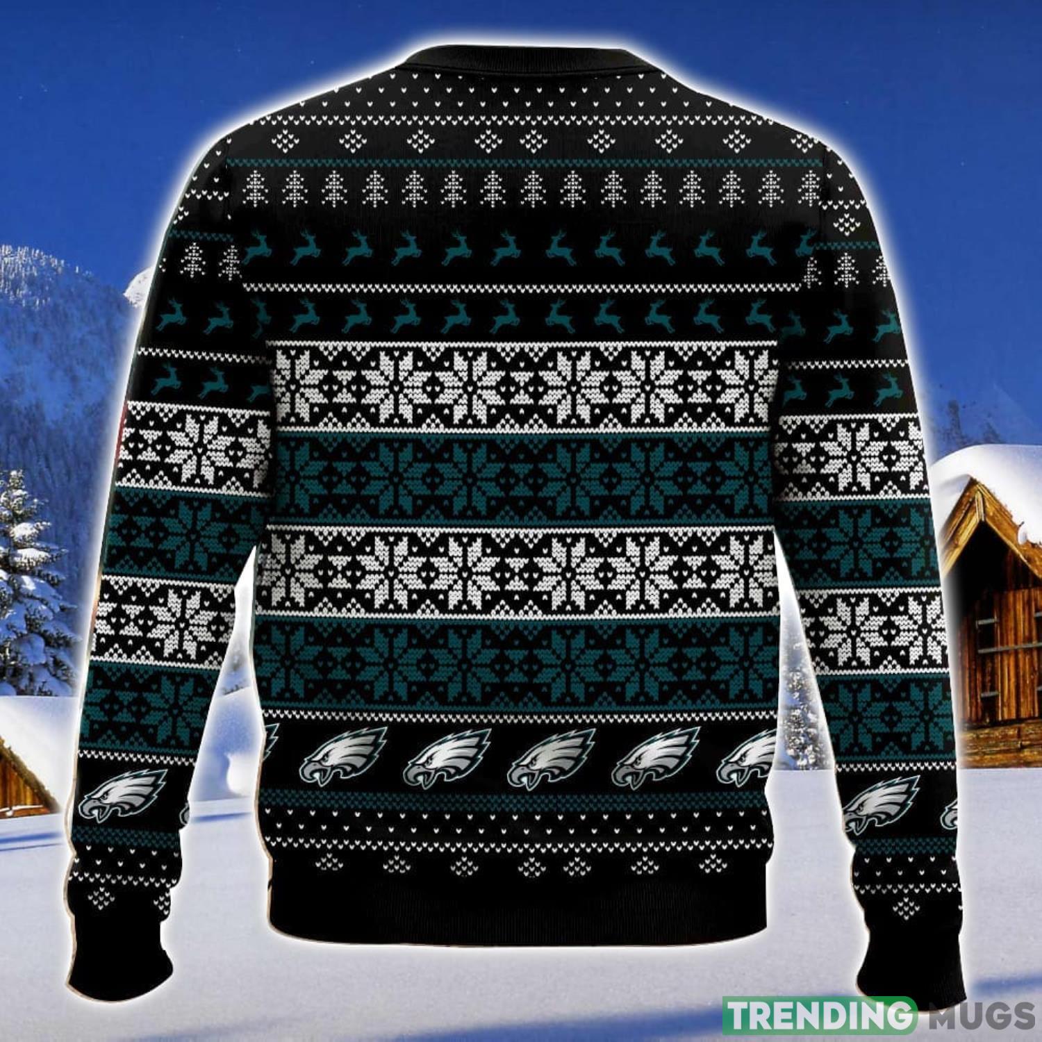 Philadelphia Eagles 3D Christmas Sweater Ugly Christmas Sweater Christmas Gift Ideas 3D Sweater Philadelphia Eagles 3D Christmas Sweater Ugly Christmas Sweater Christmas Gift Ideas 3D Sweater