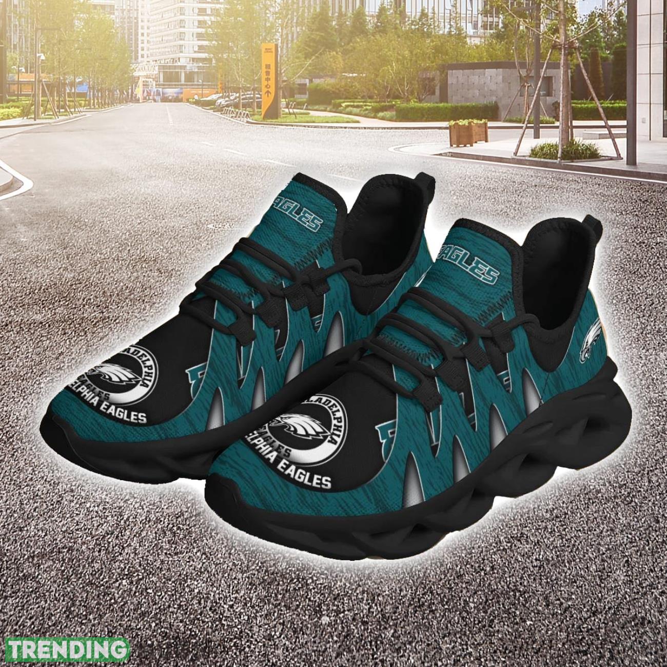 Philadelphia Eagles 3D Print Max Soul Sneakers Running Shoes for Sport Fans Max Soul Philadelphia Eagles 3D Print Max Soul Sneakers Running Shoes for Sport Fans Max Soul