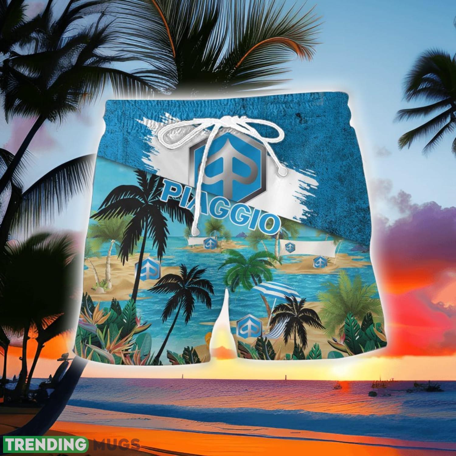 Piaggio Beach Coconut Pattern Aloha Hawaiian Shirt And Shorts Hawaiian & Short Piaggio Beach Coconut Pattern Aloha Hawaiian Shirt And Shorts Hawaiian & Short