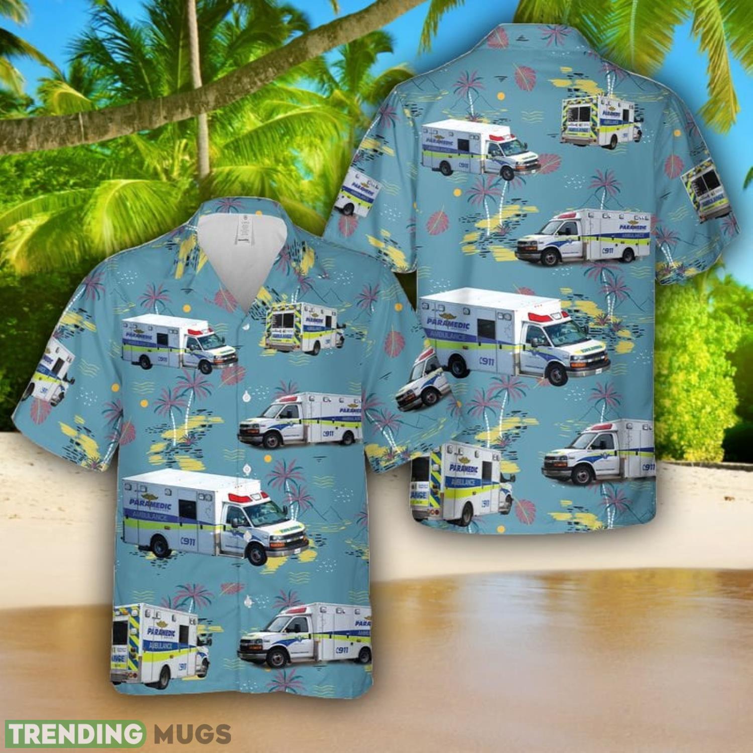 Region of Waterloo Paramedic Service 3D Hawaiian Shirt Beach Lover Gift Product Photo 1 Region of Waterloo Paramedic Service 3D Hawaiian Shirt Beach Lover Gift Product Photo 1