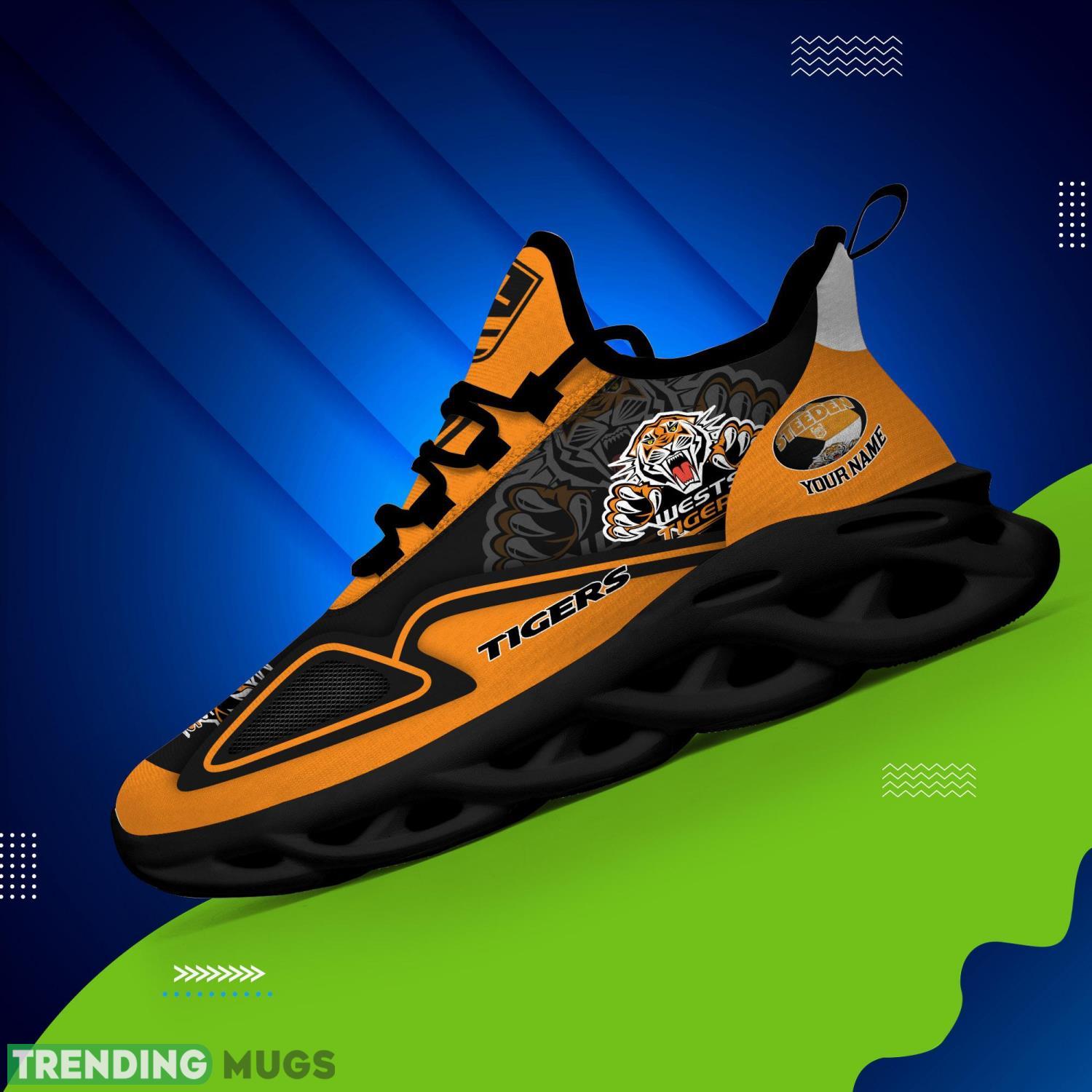 Running Shoes Wests Tigers NRL Clunky Max Soul Shoes Max Soul Running Shoes Wests Tigers NRL Clunky Max Soul Shoes Max Soul
