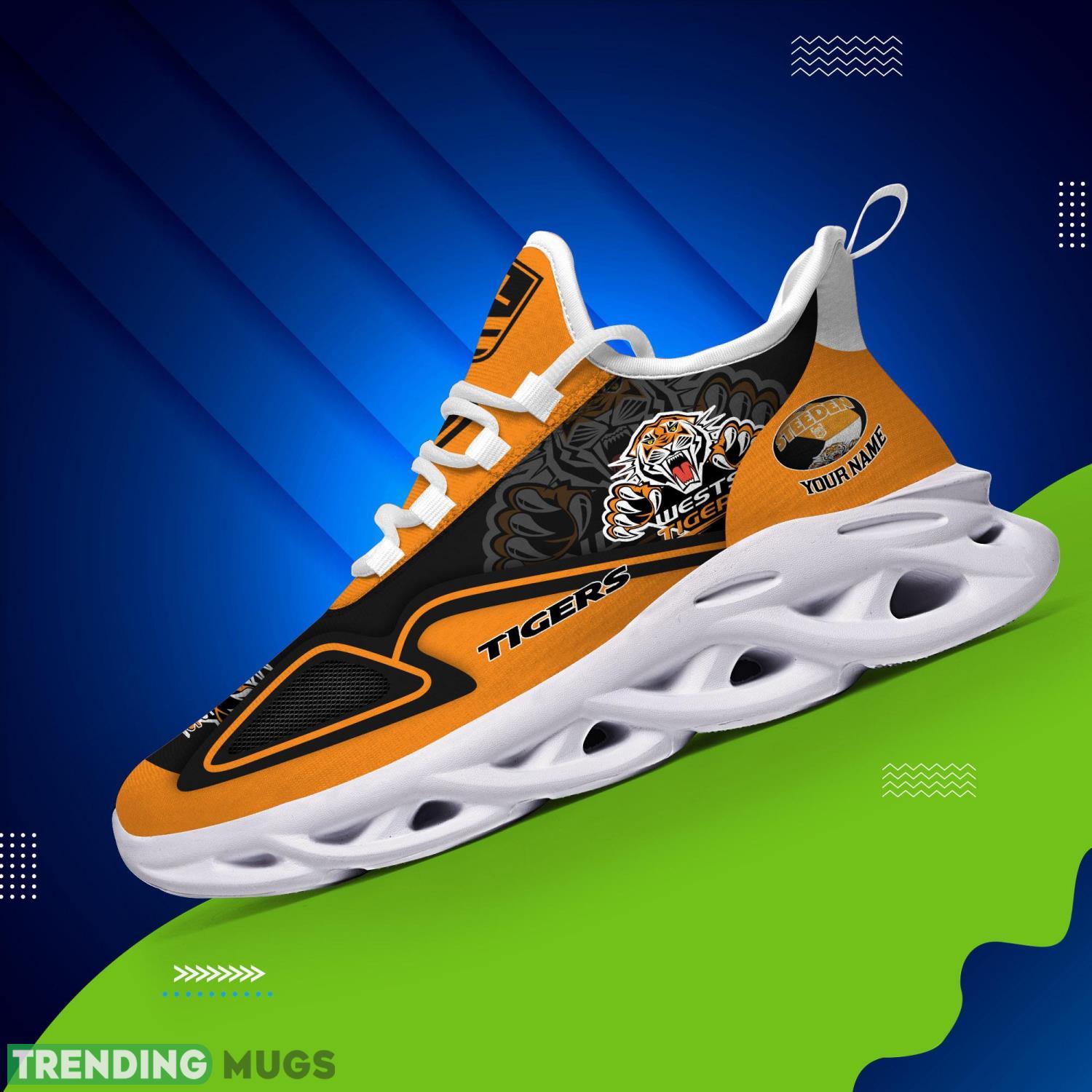 Running Shoes Wests Tigers NRL Clunky Max Soul Shoes Max Soul Running Shoes Wests Tigers NRL Clunky Max Soul Shoes Max Soul