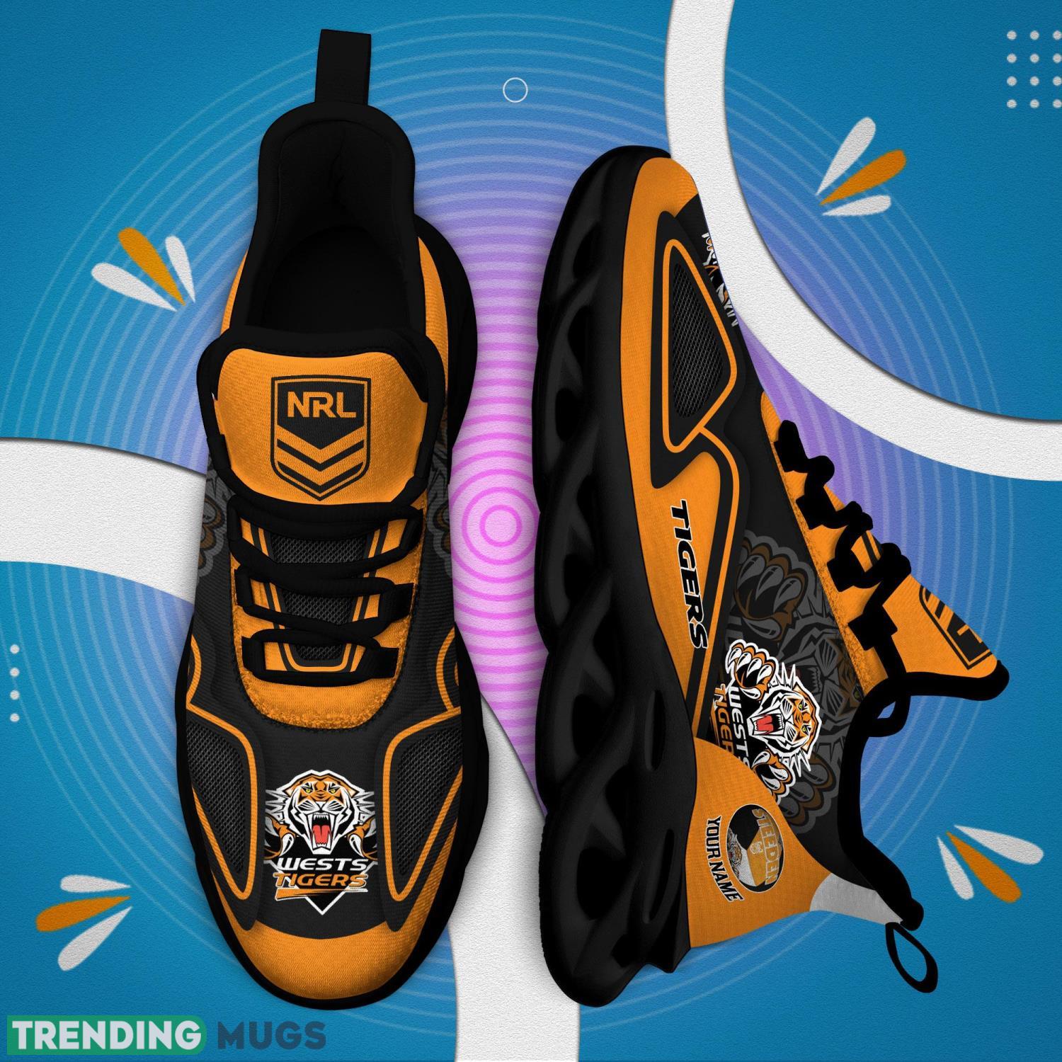 Running Shoes Wests Tigers NRL Clunky Max Soul Shoes Max Soul Running Shoes Wests Tigers NRL Clunky Max Soul Shoes Max Soul