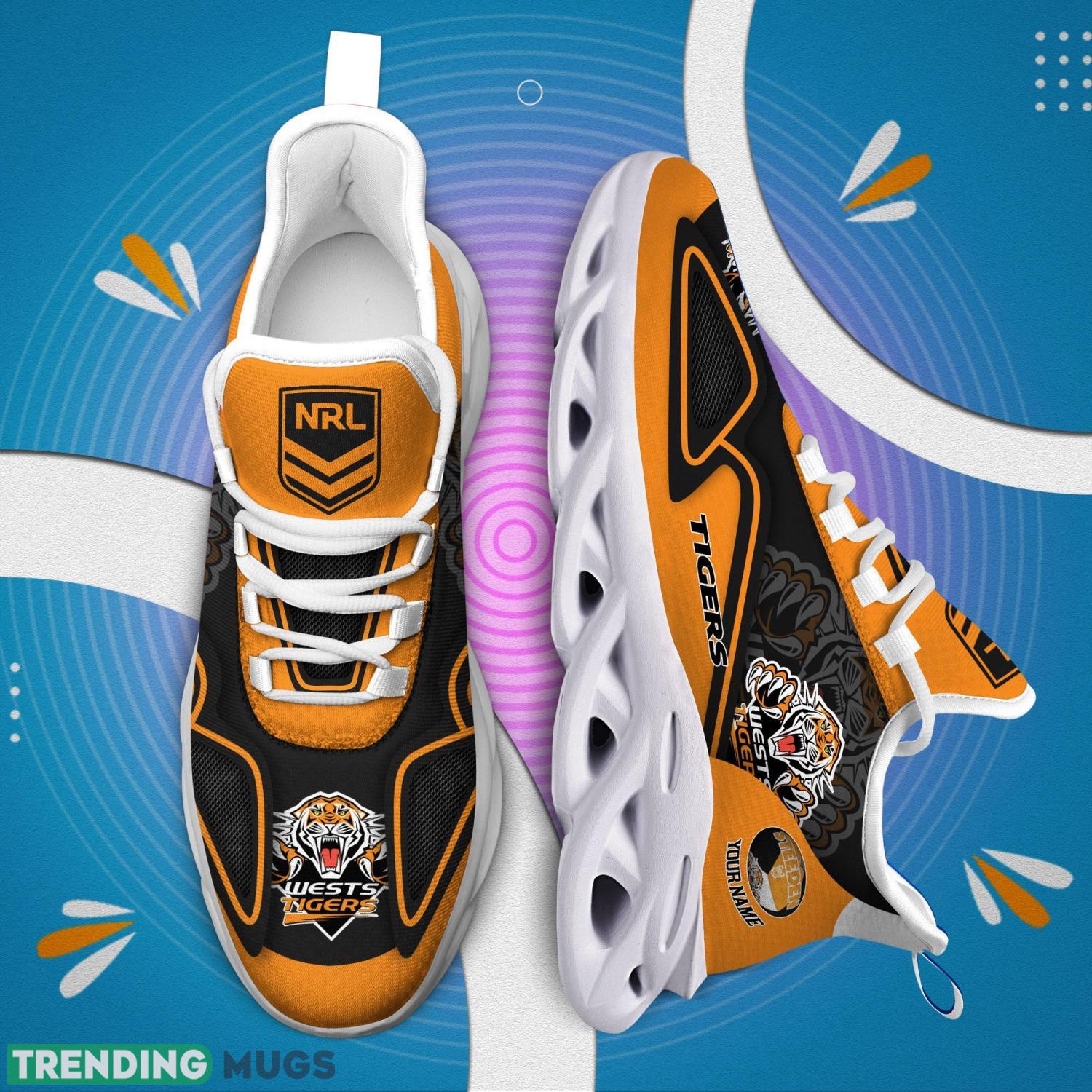 Running Shoes Wests Tigers NRL Clunky Max Soul Shoes Product Photo 1 Running Shoes Wests Tigers NRL Clunky Max Soul Shoes Product Photo 1
