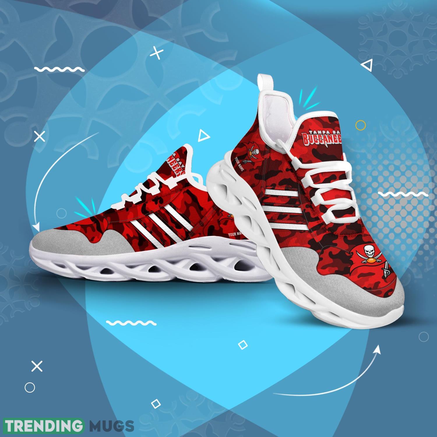 Running Sneakers Tampa Bay Buccaneers Camo Style Clunky Max Soul Shoesfor Sport Fans Max Soul Running Sneakers Tampa Bay Buccaneers Camo Style Clunky Max Soul Shoesfor Sport Fans Max Soul