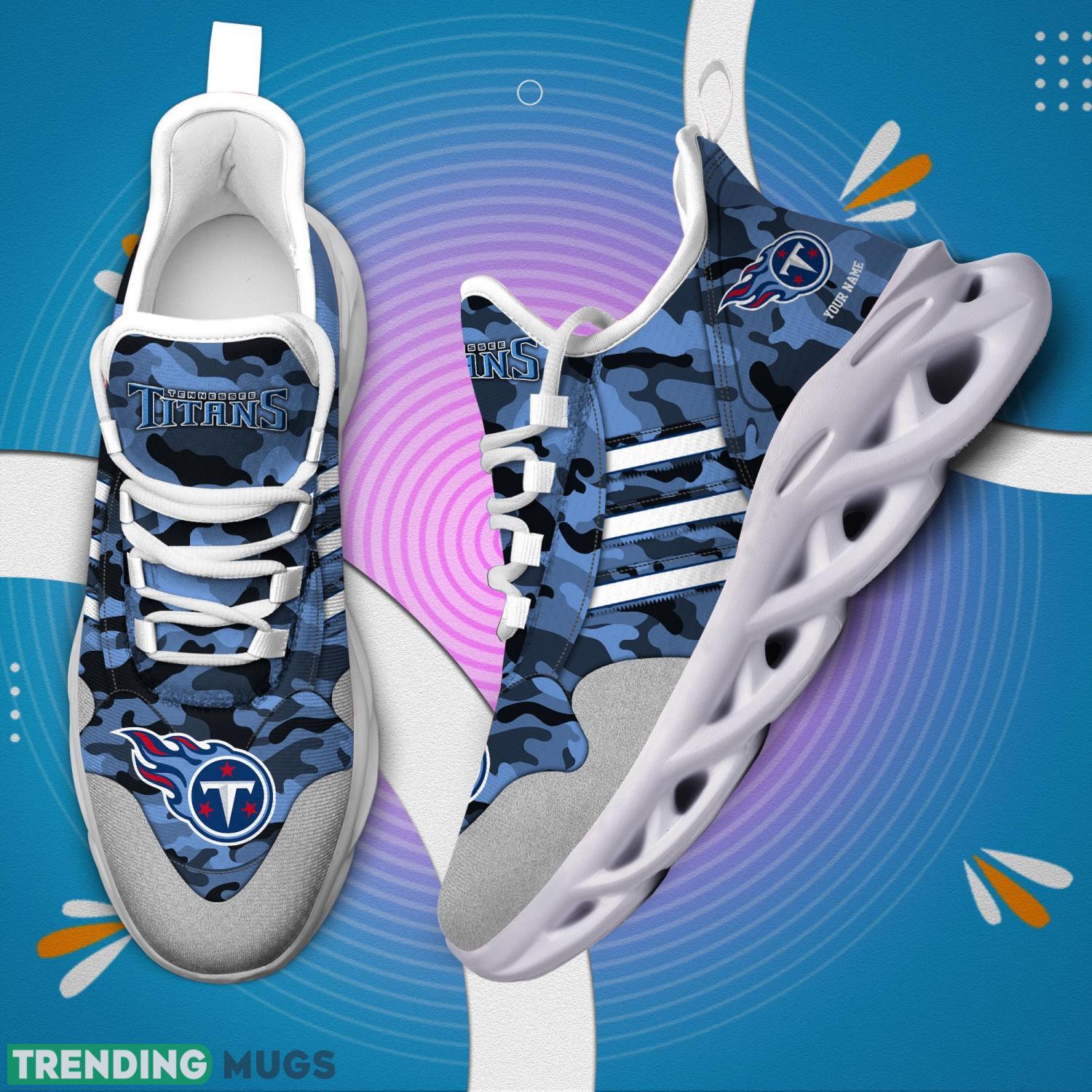 Running Sneakers Tennessee Titans Camo Style Clunky Max Soul Shoesfor Sport Fans Max Soul Running Sneakers Tennessee Titans Camo Style Clunky Max Soul Shoesfor Sport Fans Max Soul