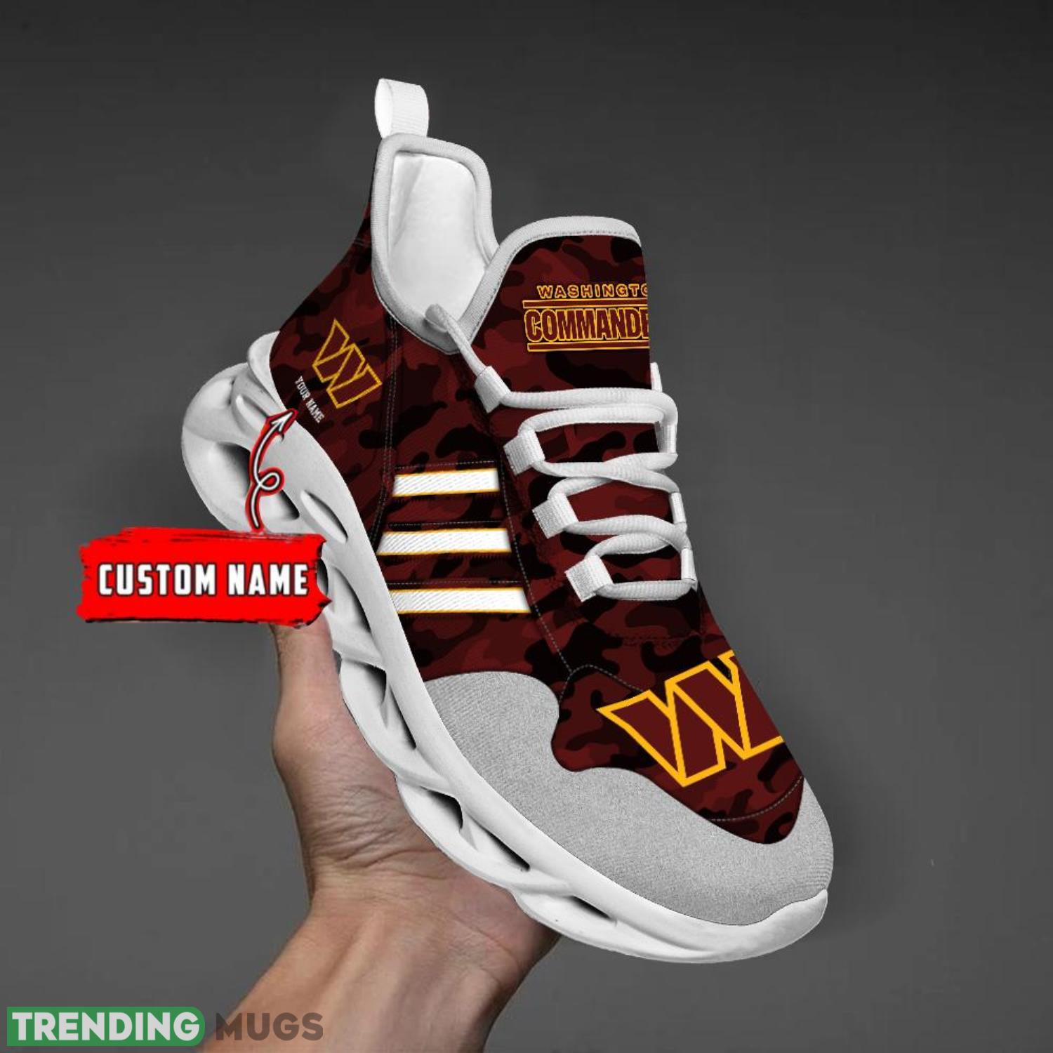 Running Sneakers Washington Redskins Camo Style Clunky Max Soul Shoesfor Sport Fans Product Photo 1 Running Sneakers Washington Redskins Camo Style Clunky Max Soul Shoesfor Sport Fans Product Photo 1
