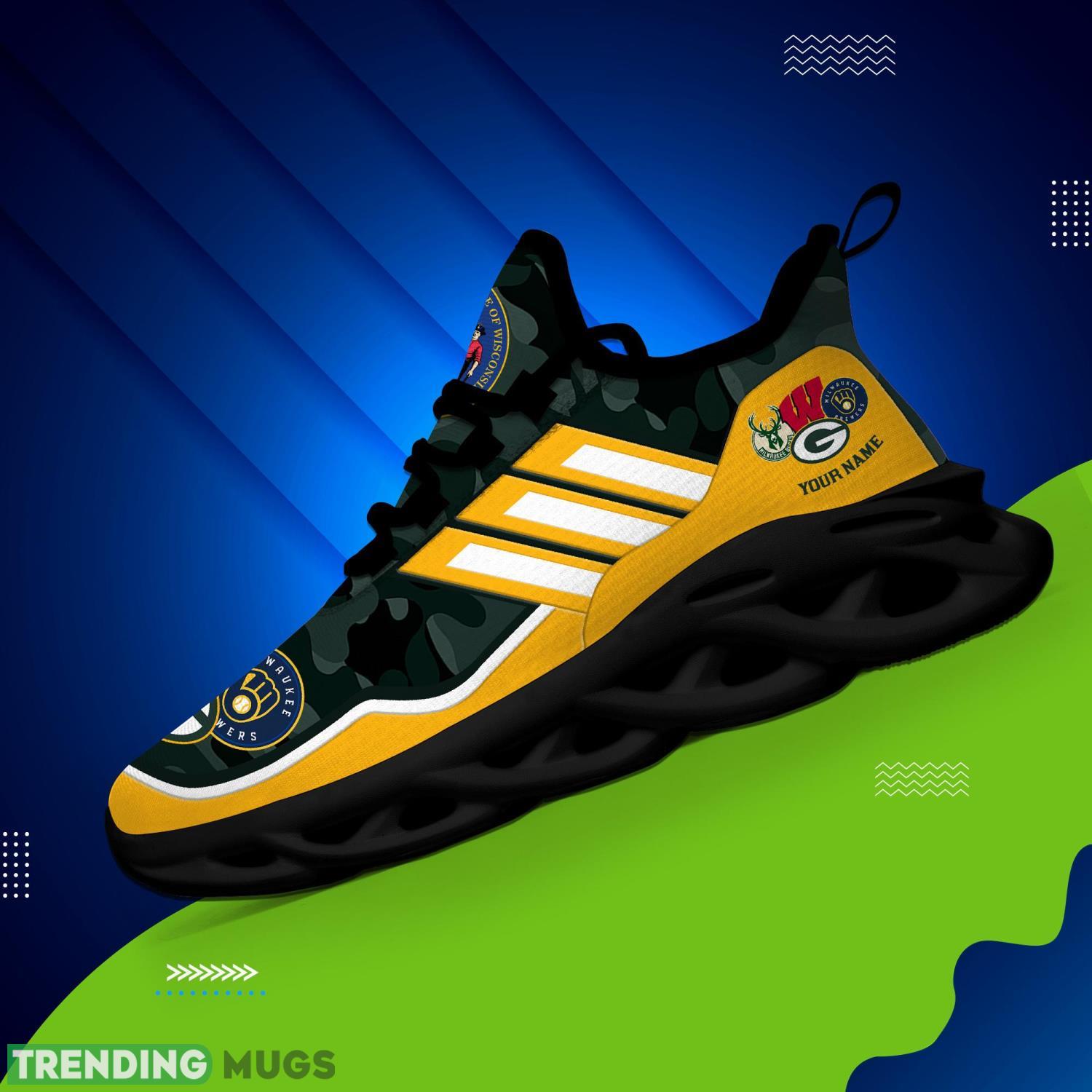 Running Sneakers Wisconsin Green Camo Clunky Max Soul Shoes Me Women Shoes Max Soul Running Sneakers Wisconsin Green Camo Clunky Max Soul Shoes Me Women Shoes Max Soul