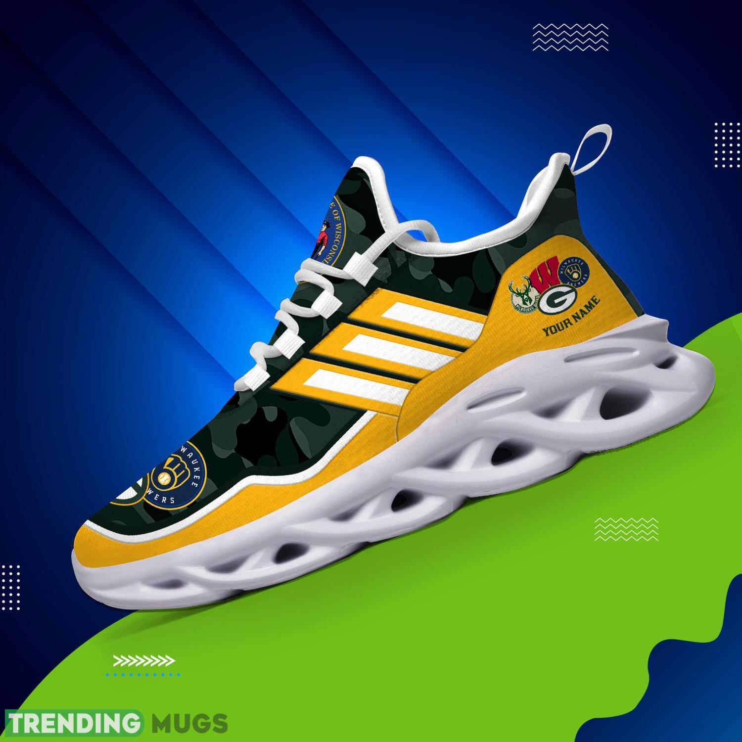 Running Sneakers Wisconsin Green Camo Clunky Max Soul Shoes Me Women Shoes Max Soul Running Sneakers Wisconsin Green Camo Clunky Max Soul Shoes Me Women Shoes Max Soul