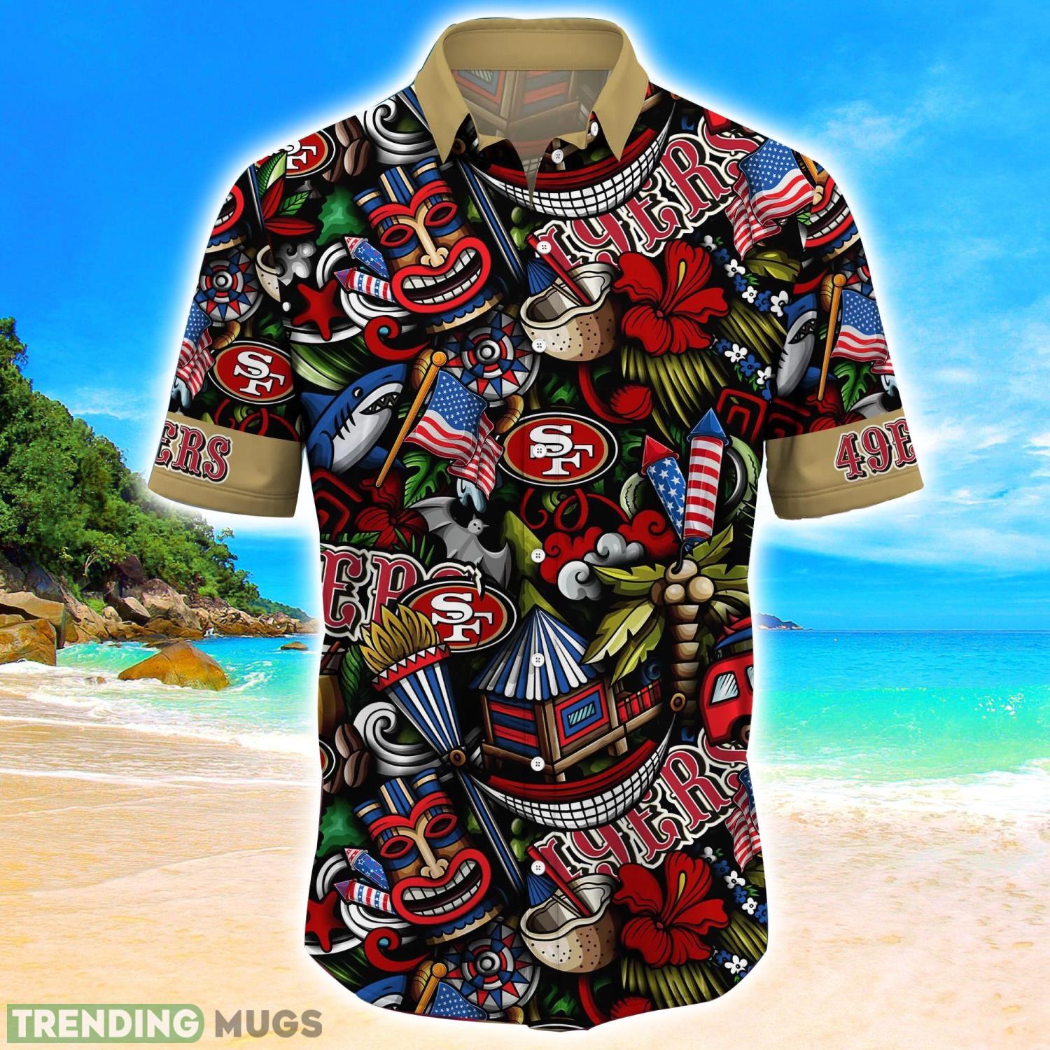 San Francisco 49ers NFL Flower Hawaii Shirt Aloha Funny Pattern Summer Shirts Hawaiian Shirt San Francisco 49ers NFL Flower Hawaii Shirt Aloha Funny Pattern Summer Shirts Hawaiian Shirt