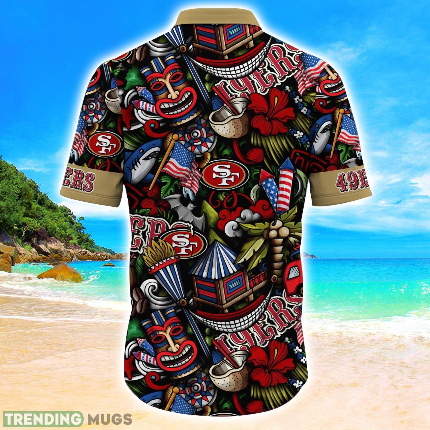 San Francisco 49ers NFL Flower Hawaii Shirt Aloha Funny Pattern Summer Shirts Hawaiian Shirt San Francisco 49ers NFL Flower Hawaii Shirt Aloha Funny Pattern Summer Shirts Hawaiian Shirt