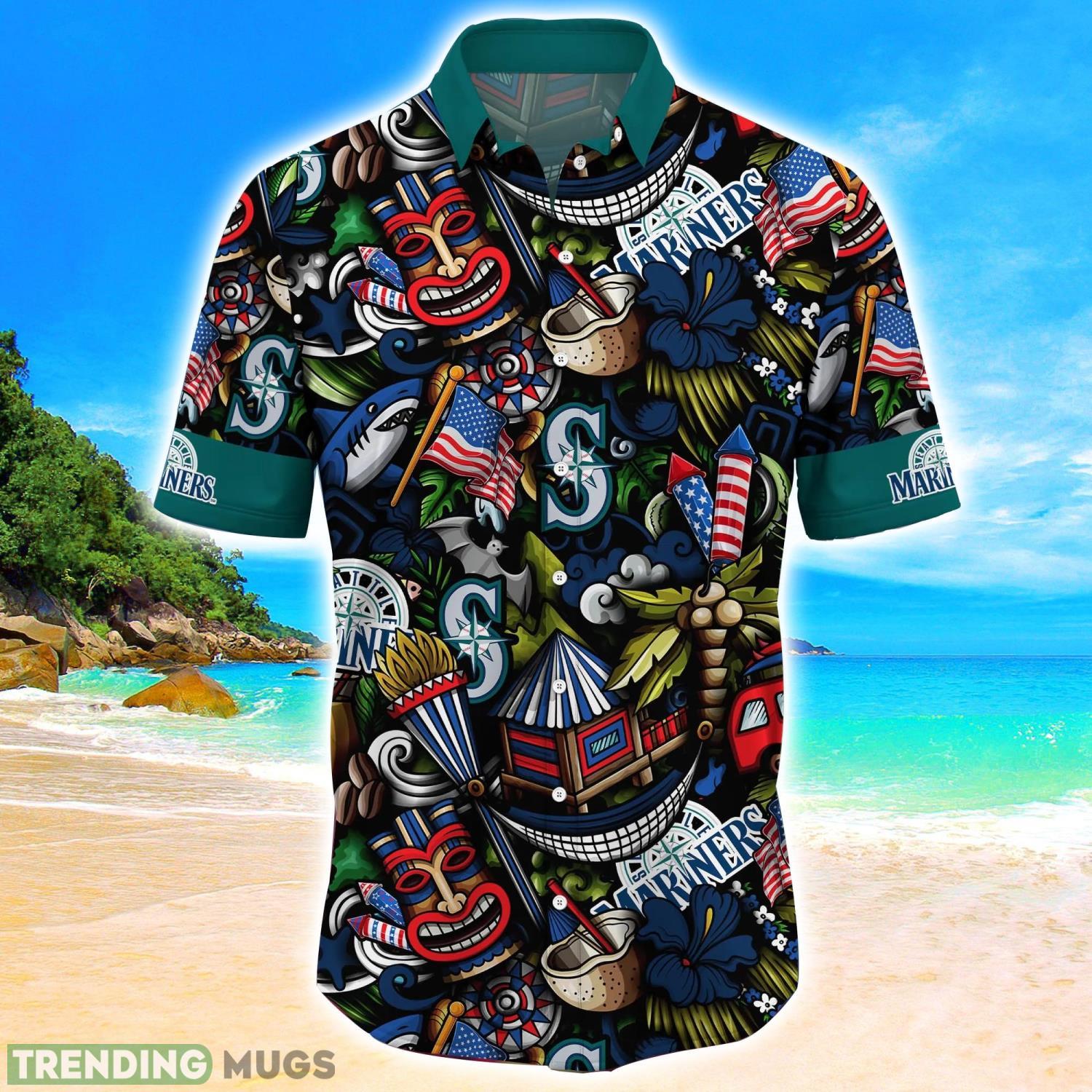 Seattle Mariners MLB Flower Hawaii Shirt Aloha Funny Pattern Summer Shirts Hawaiian Shirt Seattle Mariners MLB Flower Hawaii Shirt Aloha Funny Pattern Summer Shirts Hawaiian Shirt